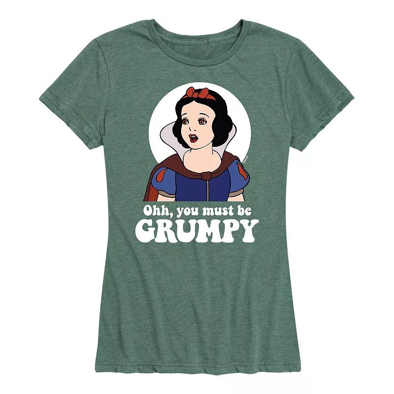 Disney Princess Snow White Women's Must Be Grumpy Graphic Tee, Girl's,  Product Image