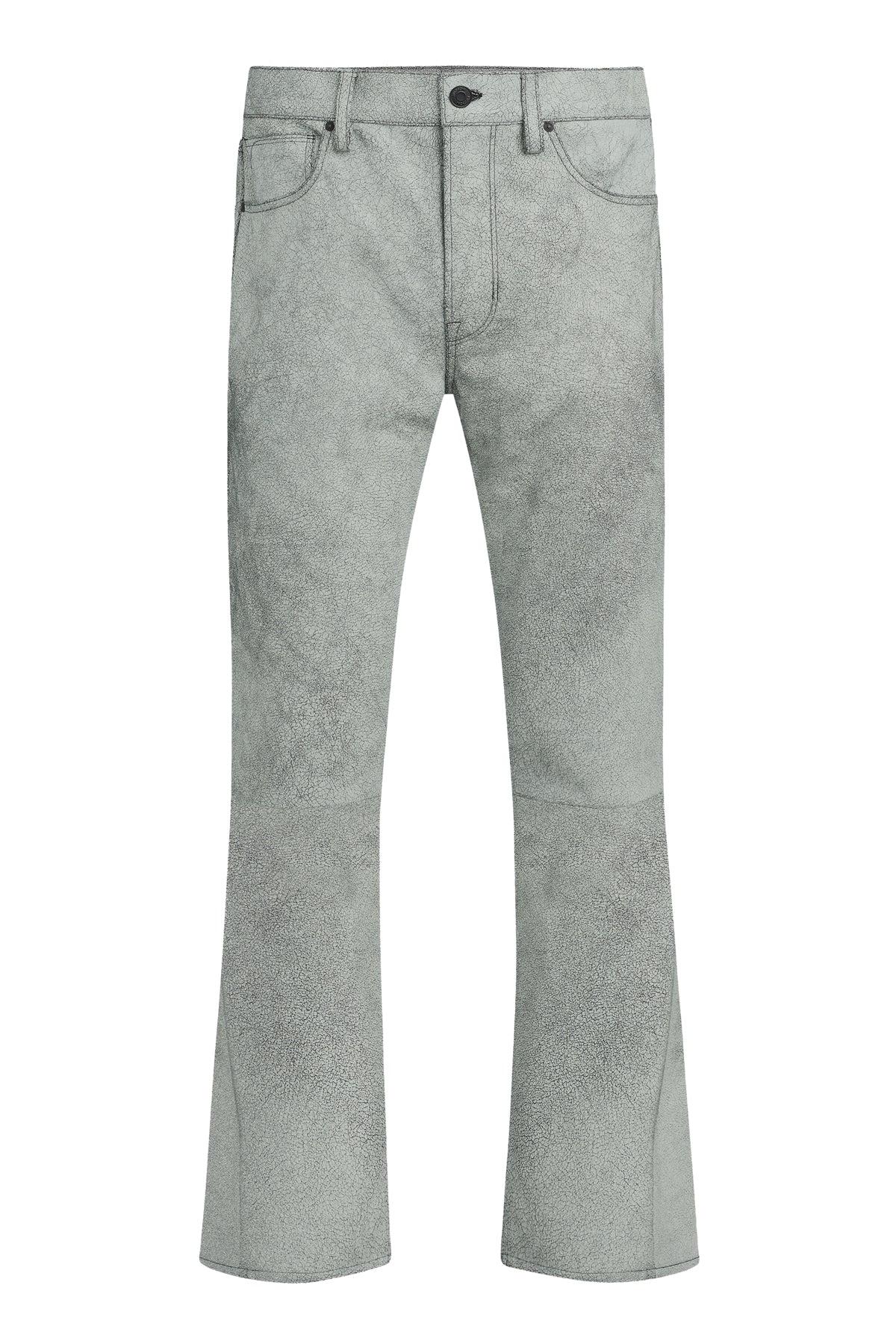 Walker Kick Flare Leather Pant Male Product Image