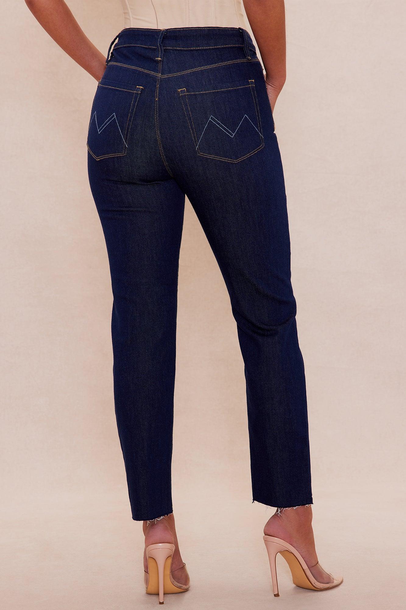 Jenni Denim Skinny Jean - Dark Wash Female Product Image