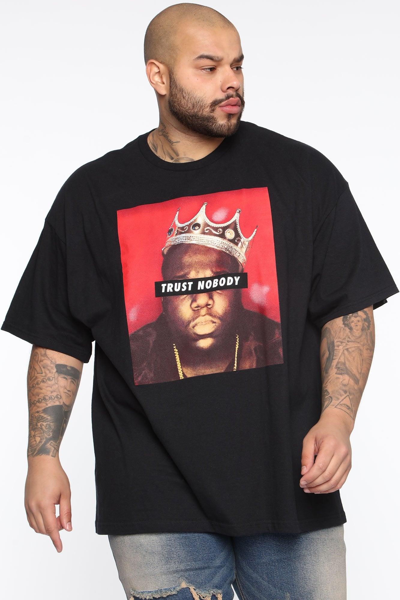 Trust Nobody Short Sleeve Tee - Black/combo Product Image