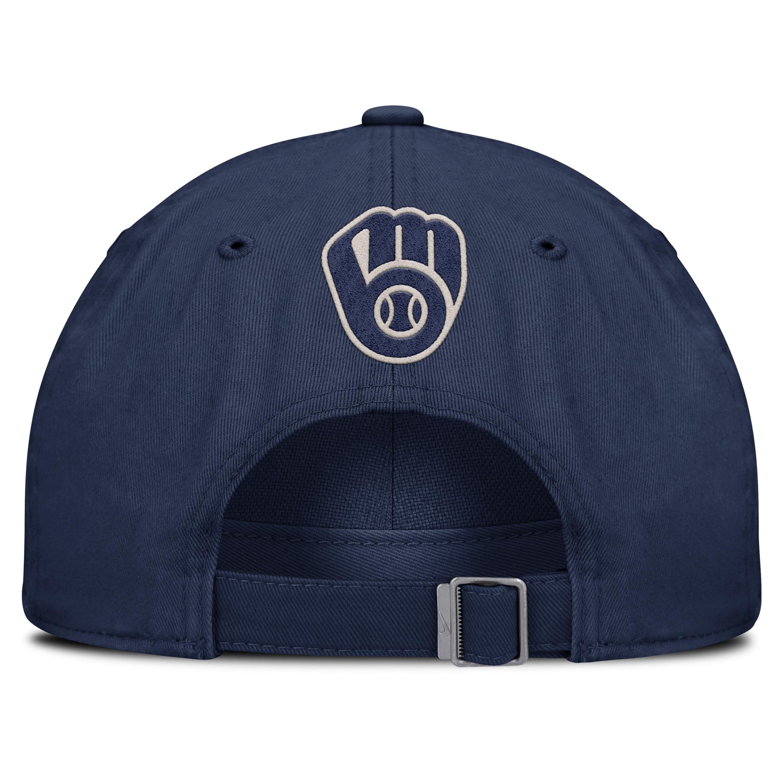 Milwaukee Brewers Statement Club Menâs Nike Men's MLB Adjustable Hat Product Image