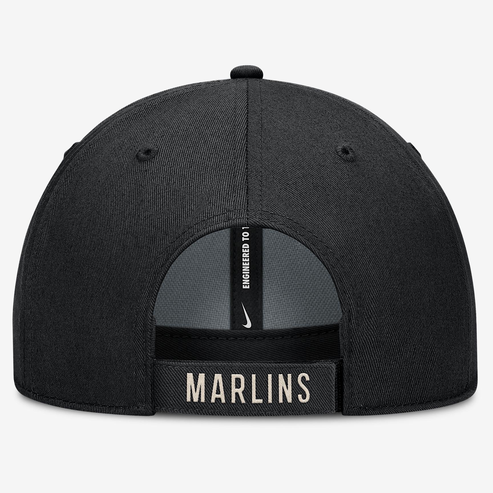 Miami Marlins Statement Club Men's Nike Dri-FIT MLB Adjustable Hat Product Image