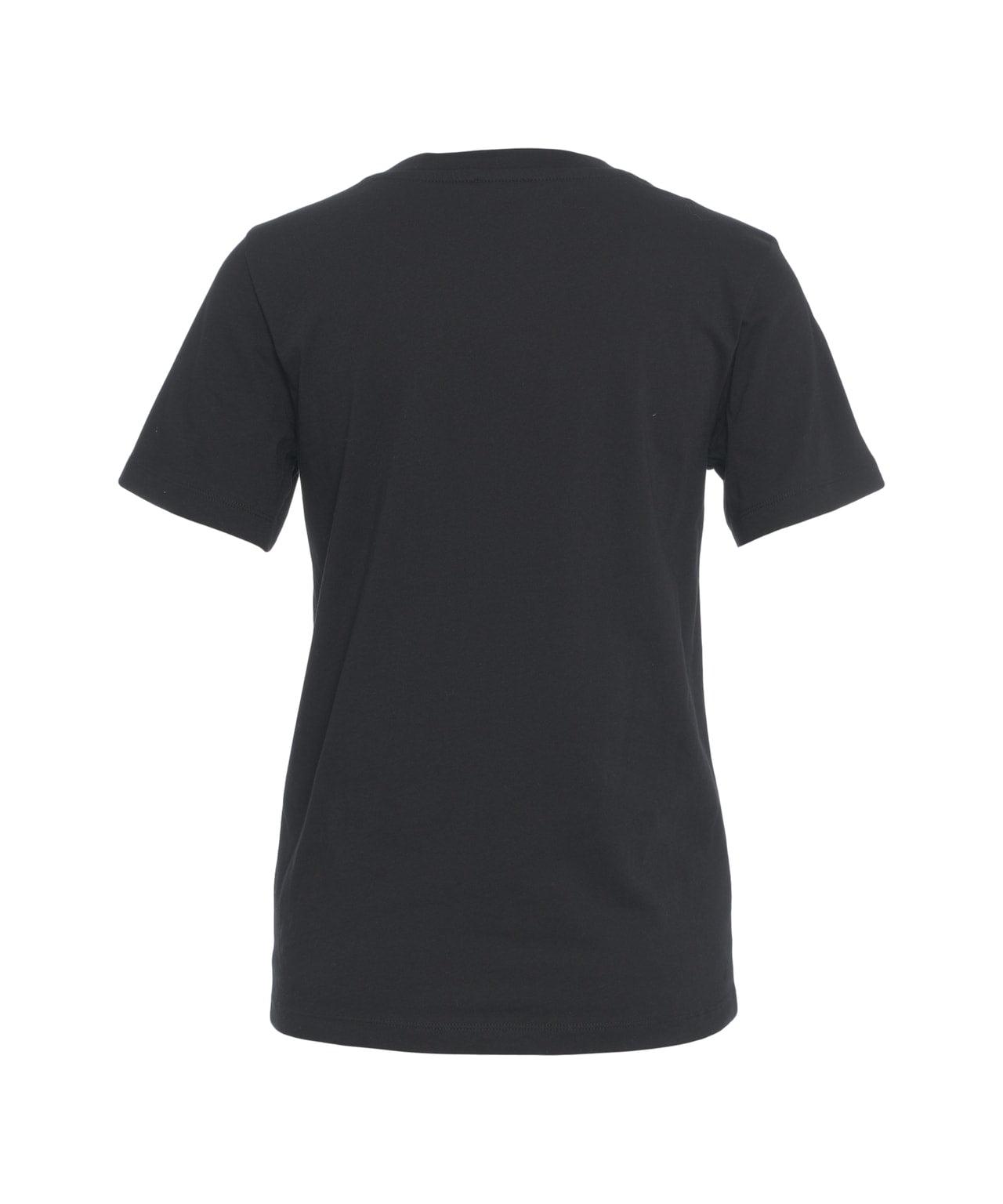 T-shirt with V-neck Product Image
