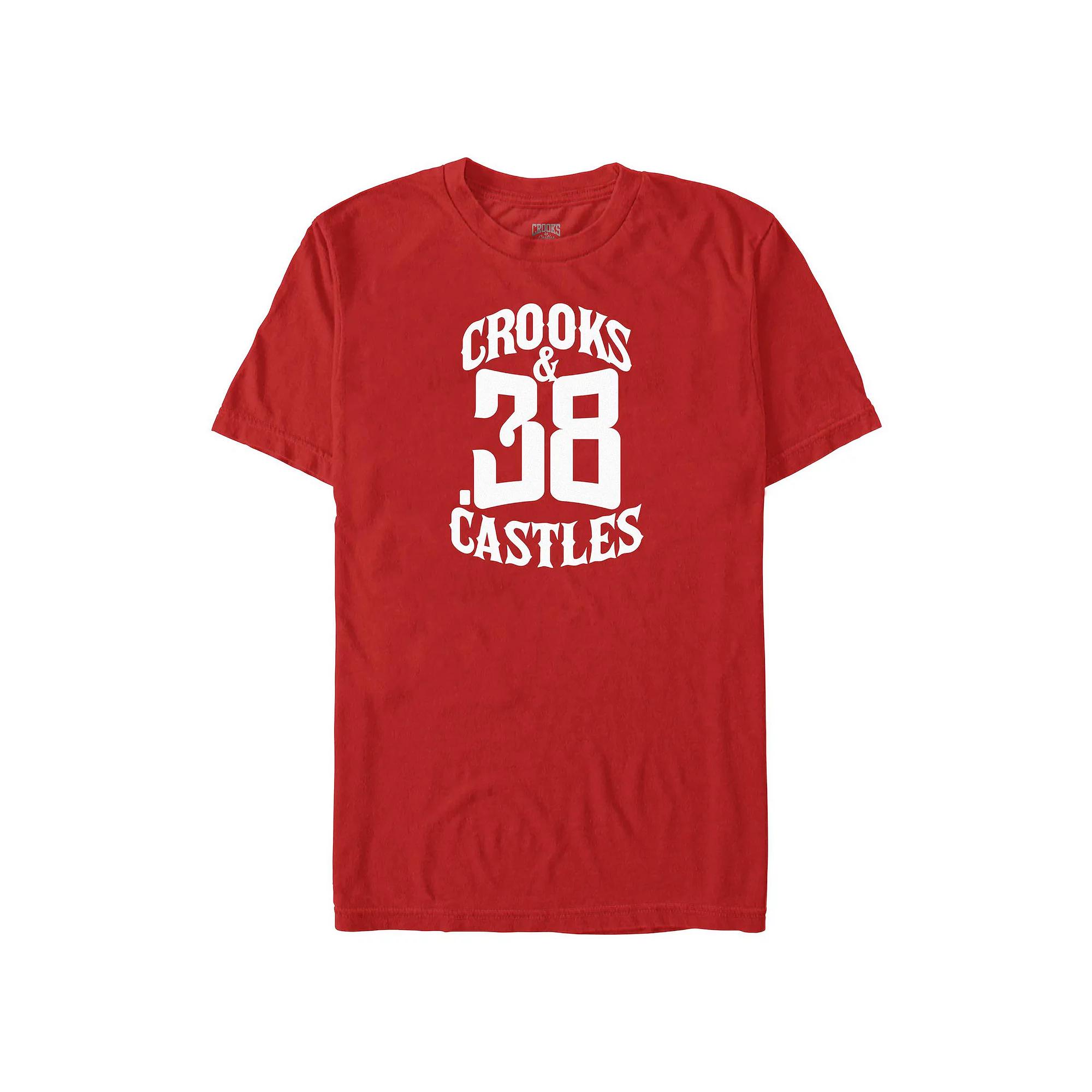 Men's Crooks And Castle 38 Graphic Tee,  Product Image