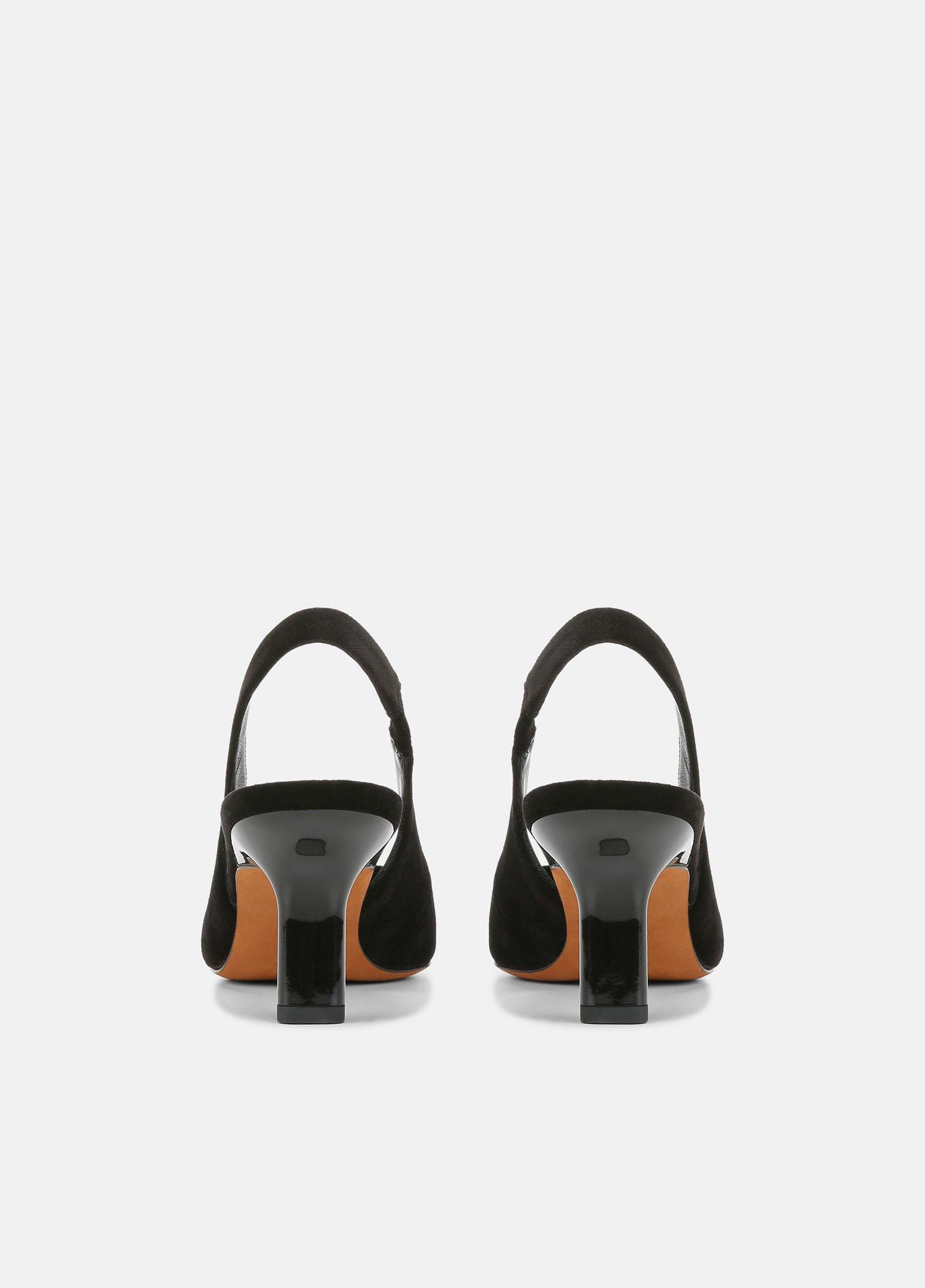 Patrice Velvet Slingback Heel Product Image