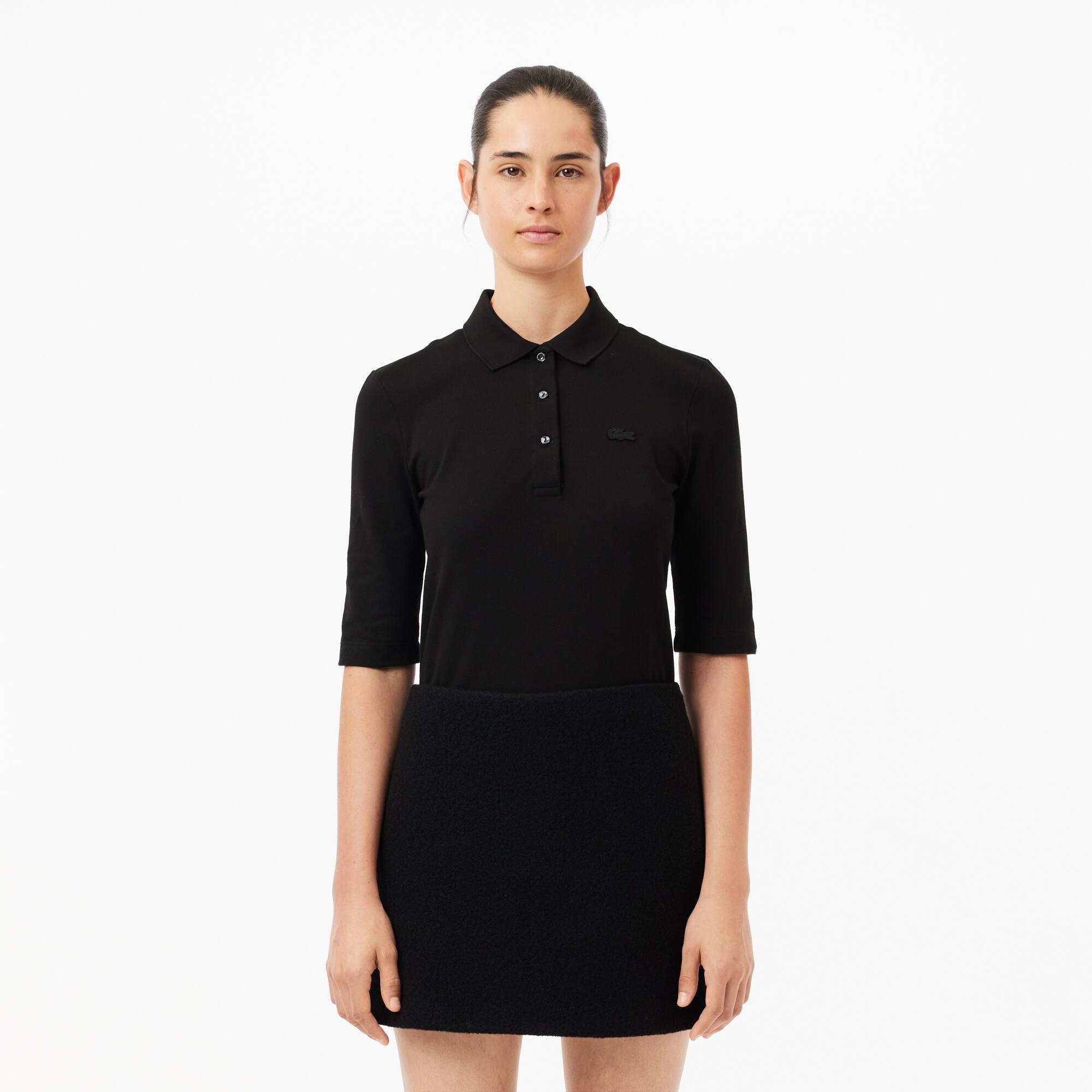 Slim Fit L.12.D Three Quarter Sleeve Polo Shirt Product Image