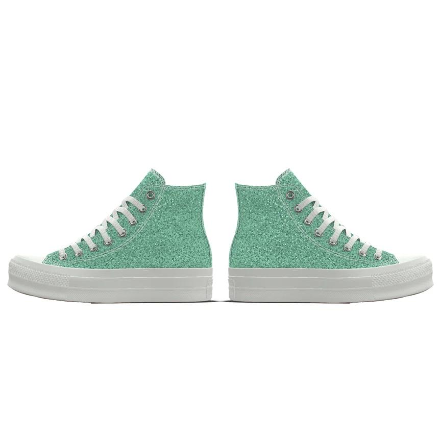 Custom Chuck Taylor All Star Lift Platform Glitter By You Product Image