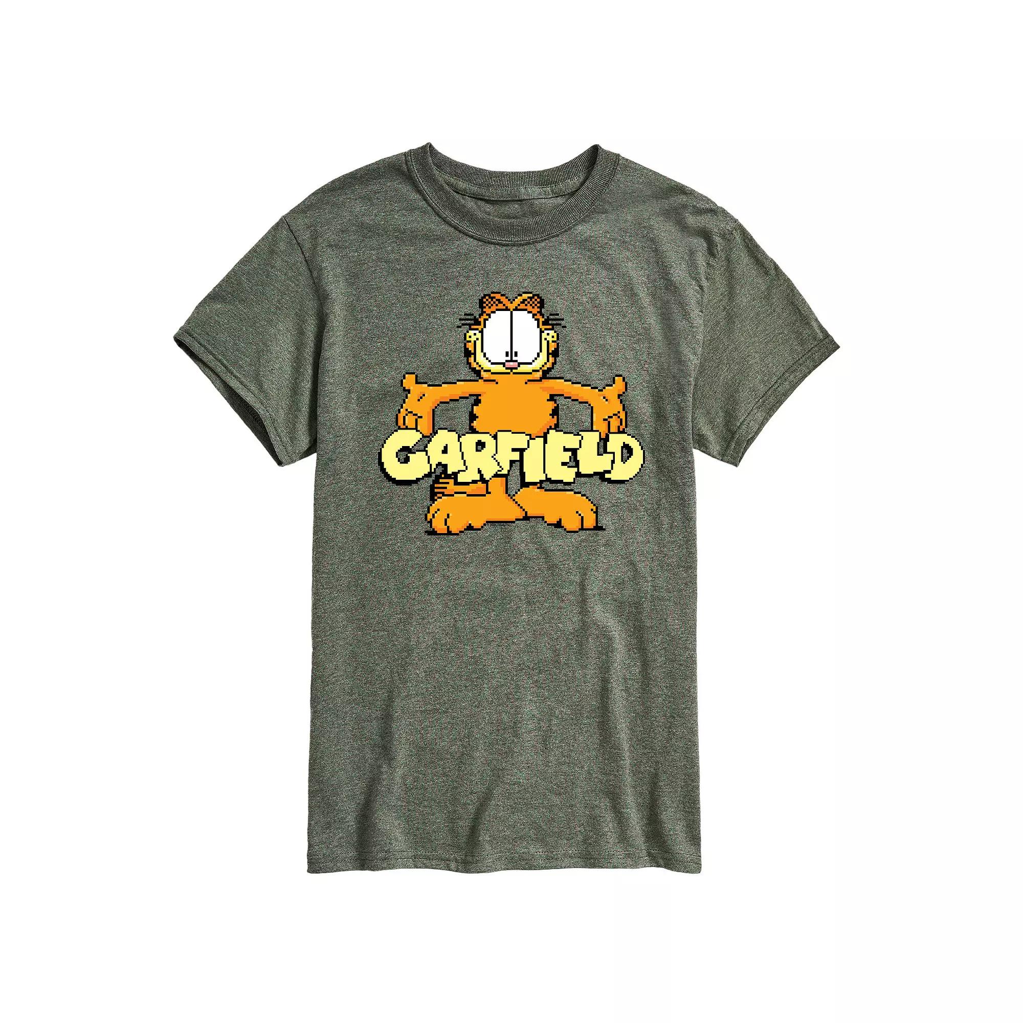 Men's Garfield Standing Logo Graphic Tee,  Product Image