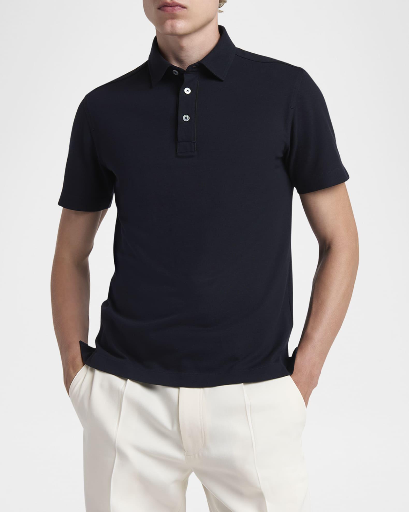 Men's Pique Polo Shirt Product Image