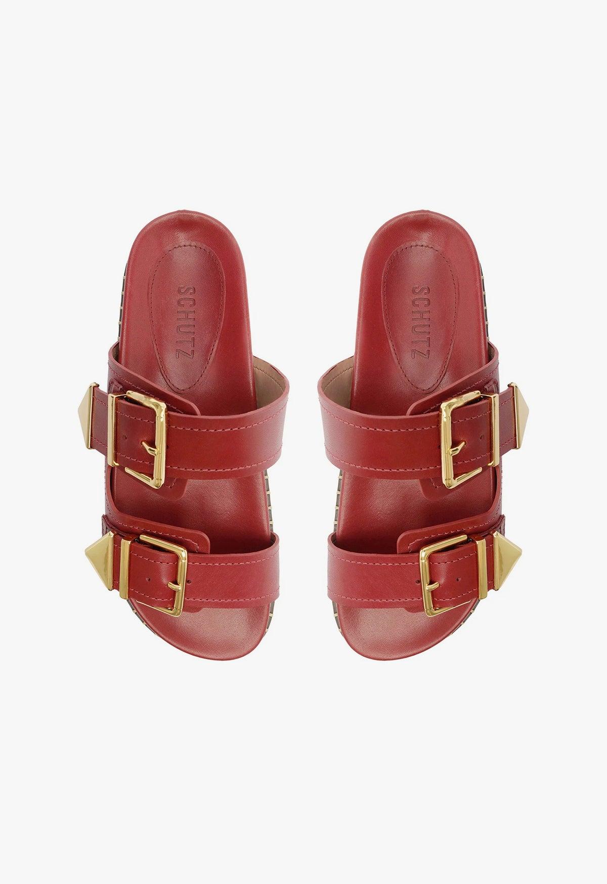 Naomi Sporty Leather Sandal Female Product Image