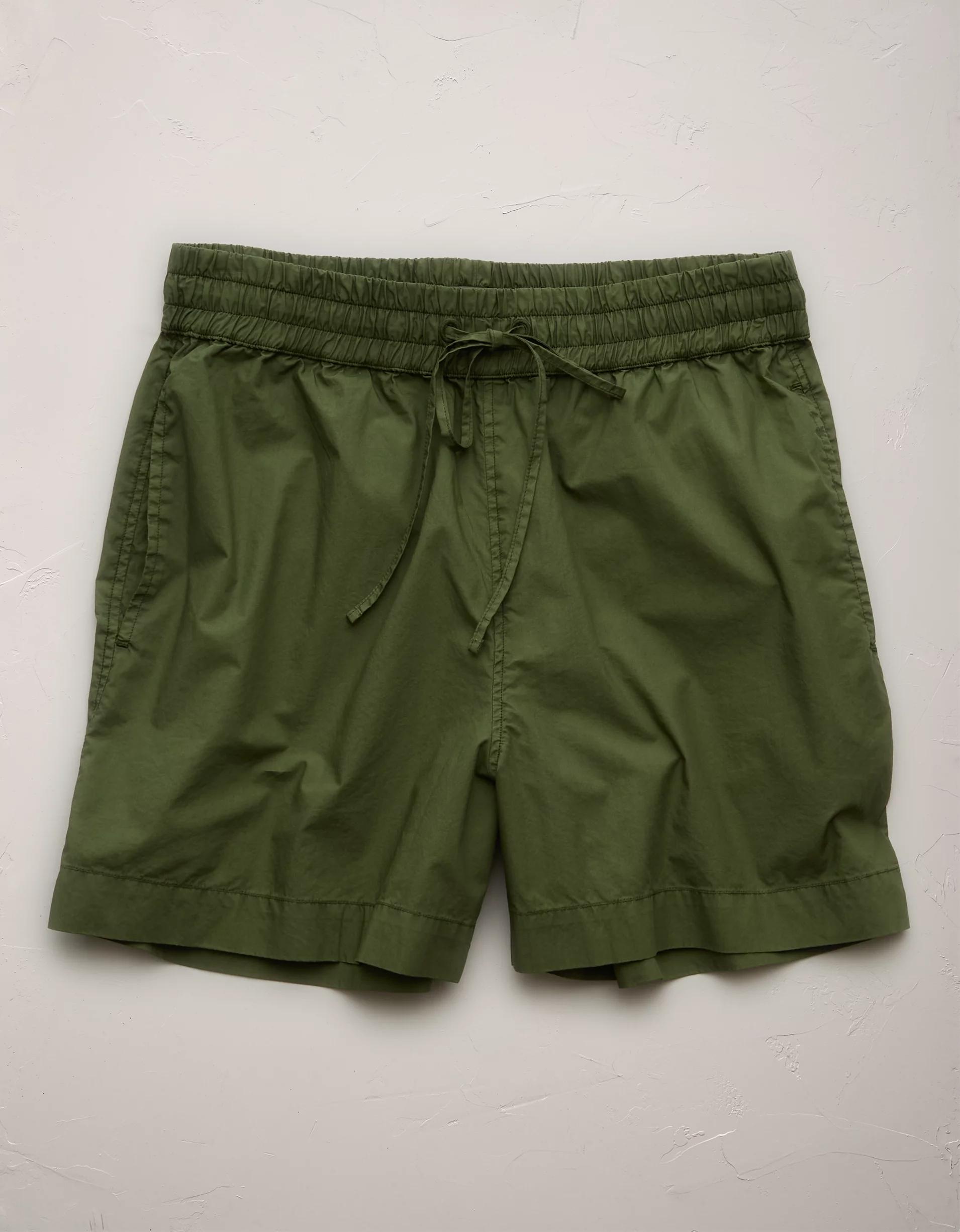 AE77 Premium Pull-On Poplin Short Product Image