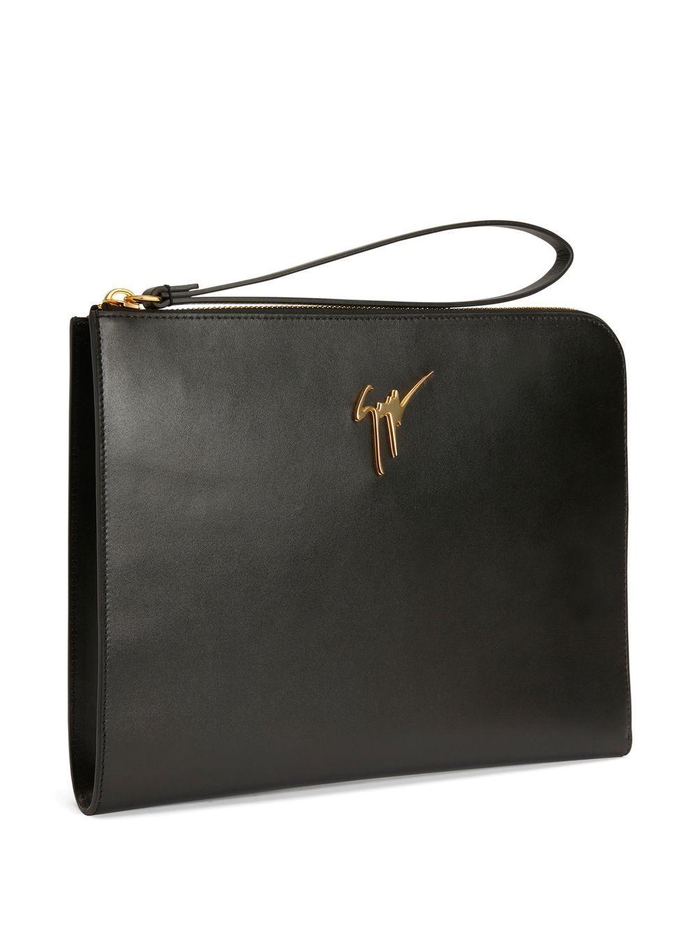 Fabian leather clutch bag Product Image