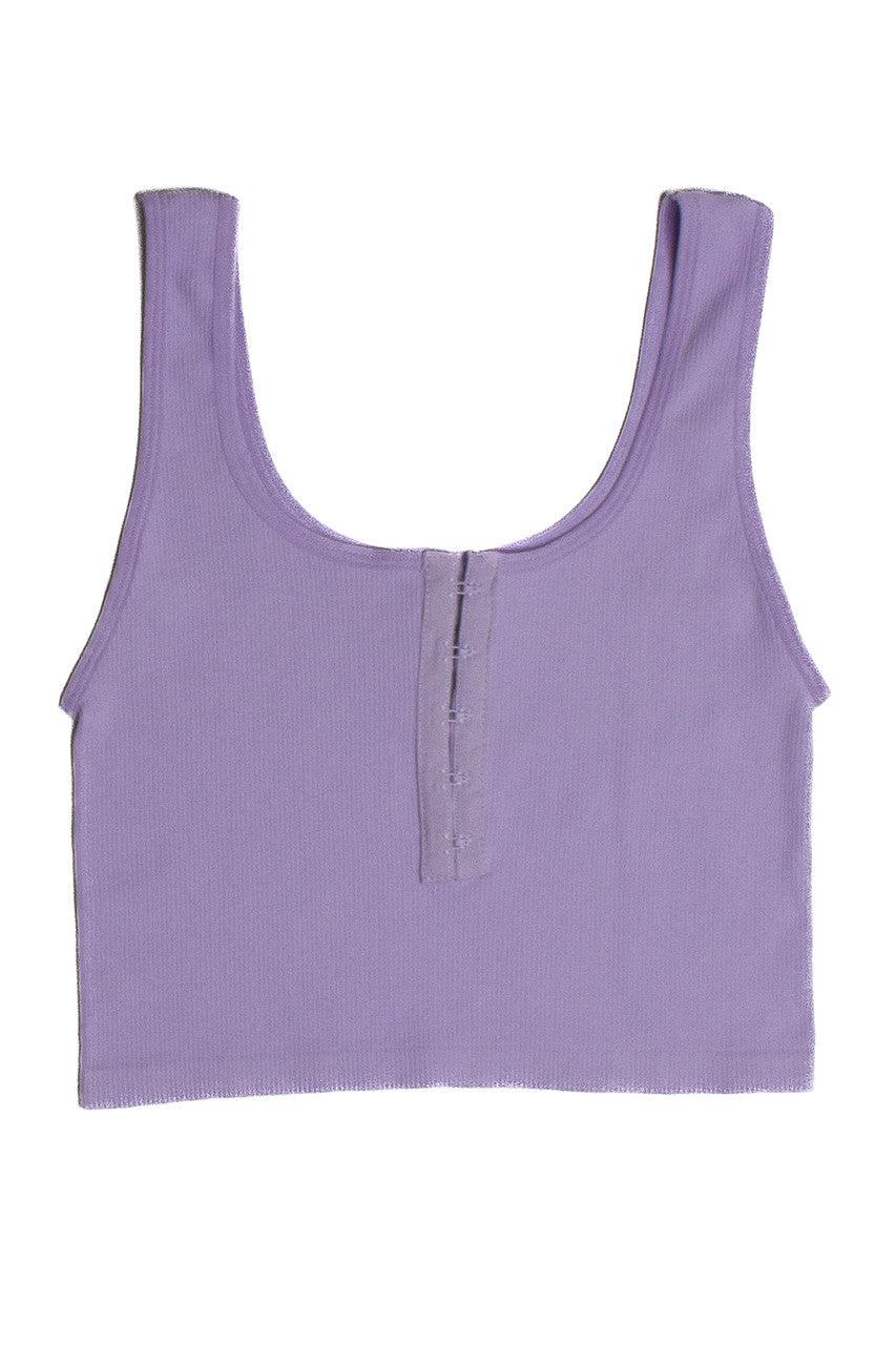 Lavender Hook Closure Tank Product Image