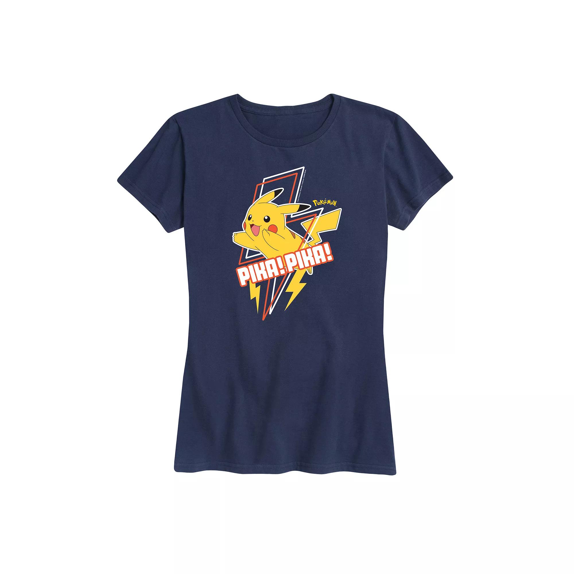 Plus Pokemon Pika Pika Graphic Tee, Women's,  Product Image