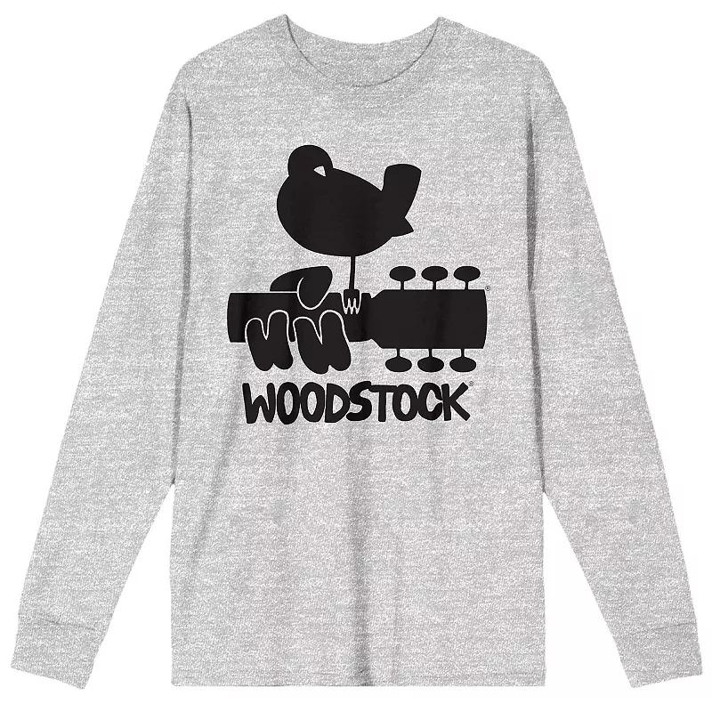 Men's Woodstock Bird & Guitar Long Sleeve,  Product Image