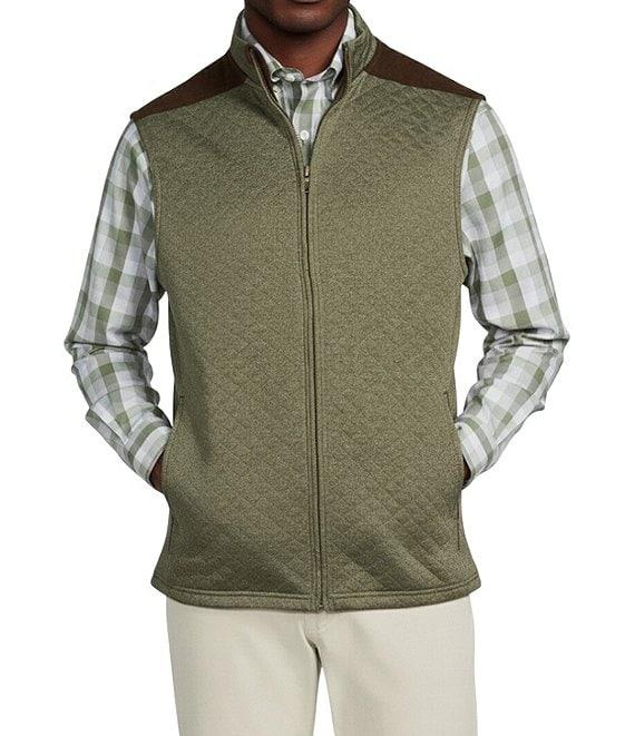 Cremieux Blue Label Big & Tall Quilted Sleeveless Full Zip Vest Product Image