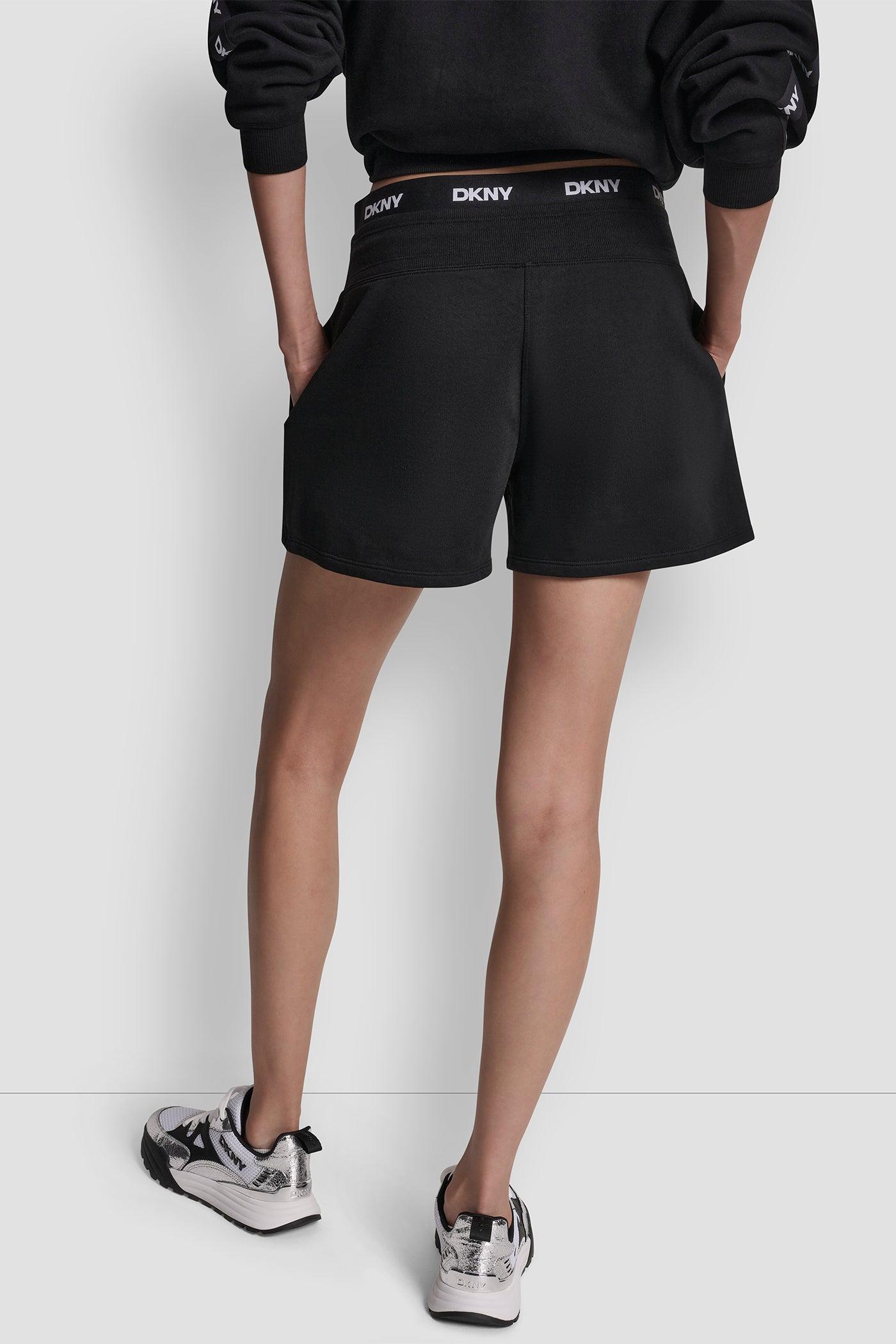 HIGH-RISE LOGO-WAIST SWEAT SHORTS Product Image