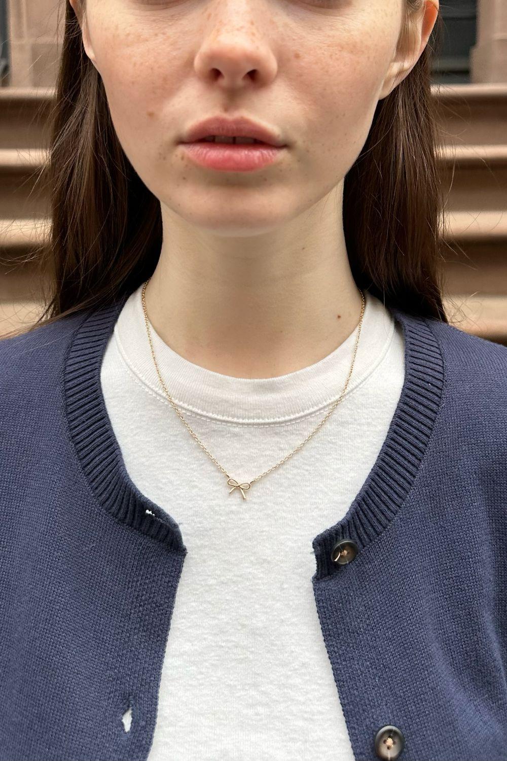 Bow Necklace Product Image