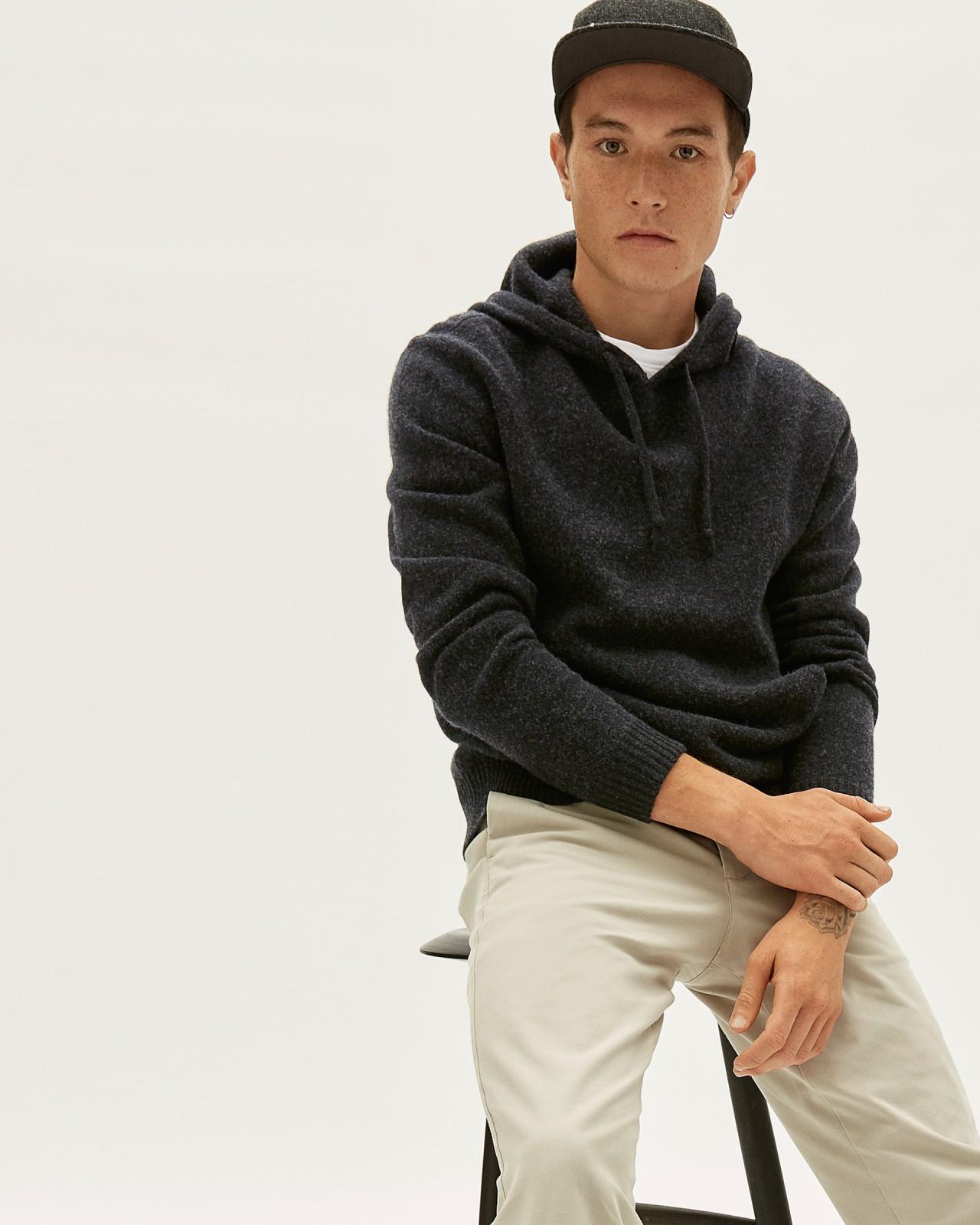 Mens Felted Merino Hoodie by Everlane Product Image