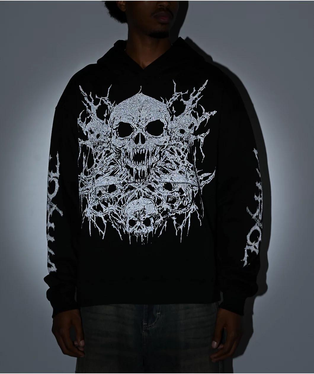 Vitriol Tomb Black Hoodie Product Image