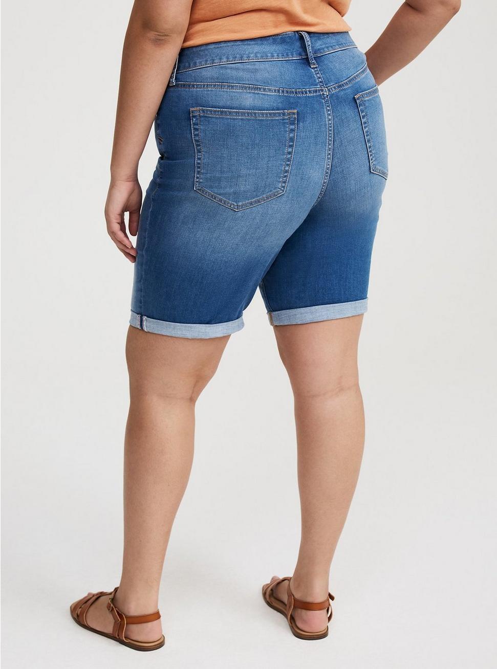 Perfect High-Rise Bermuda Jean Short Product Image