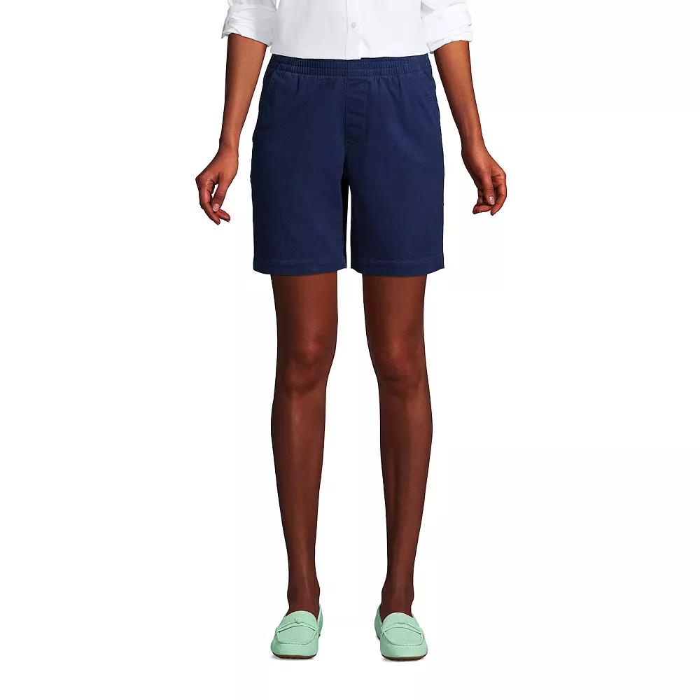 Women's Lands' End Pull-On Chino Shorts,  Product Image