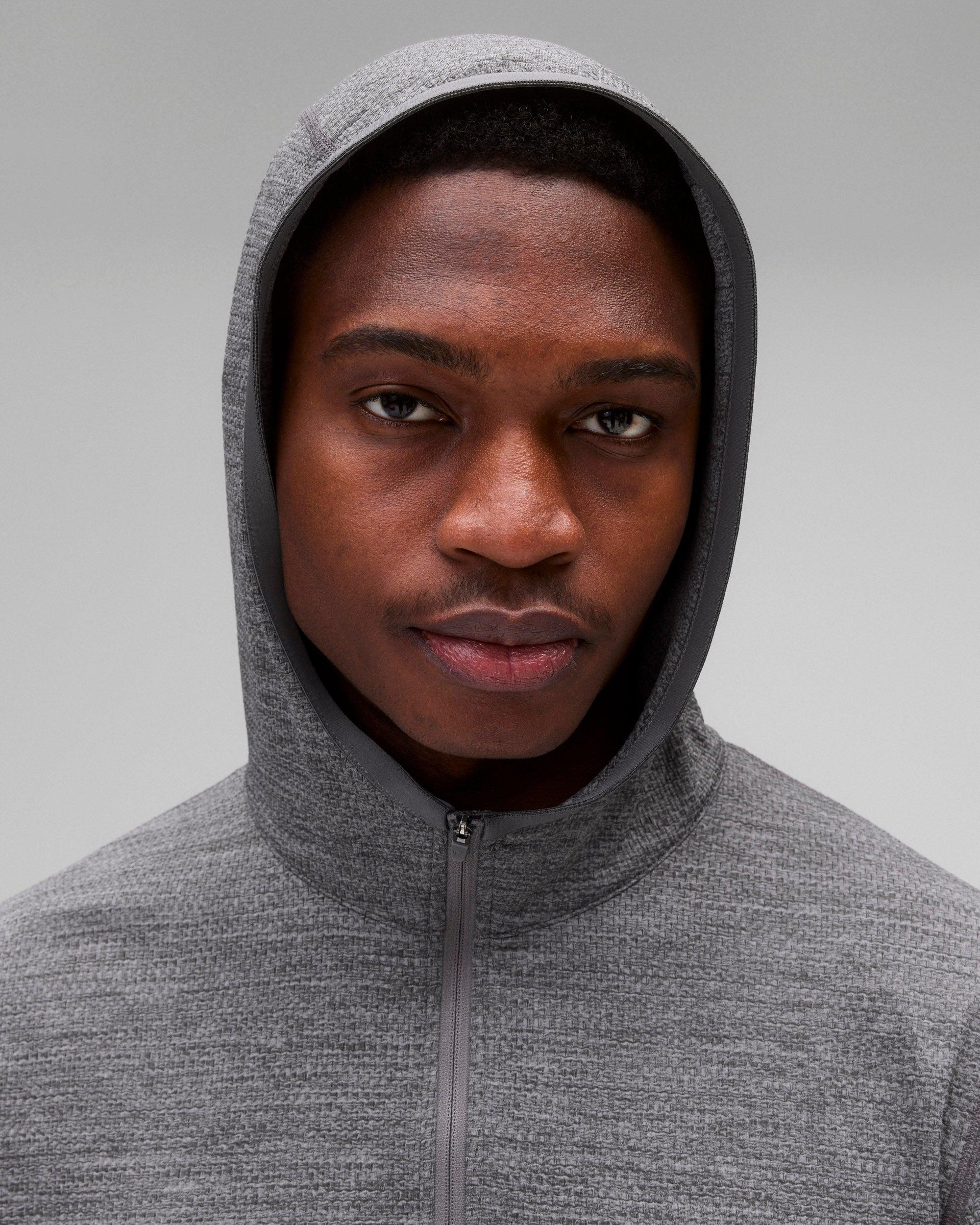 Solotex Mesh Tiebreak Standard Quarter Zip Hoodie Male Product Image