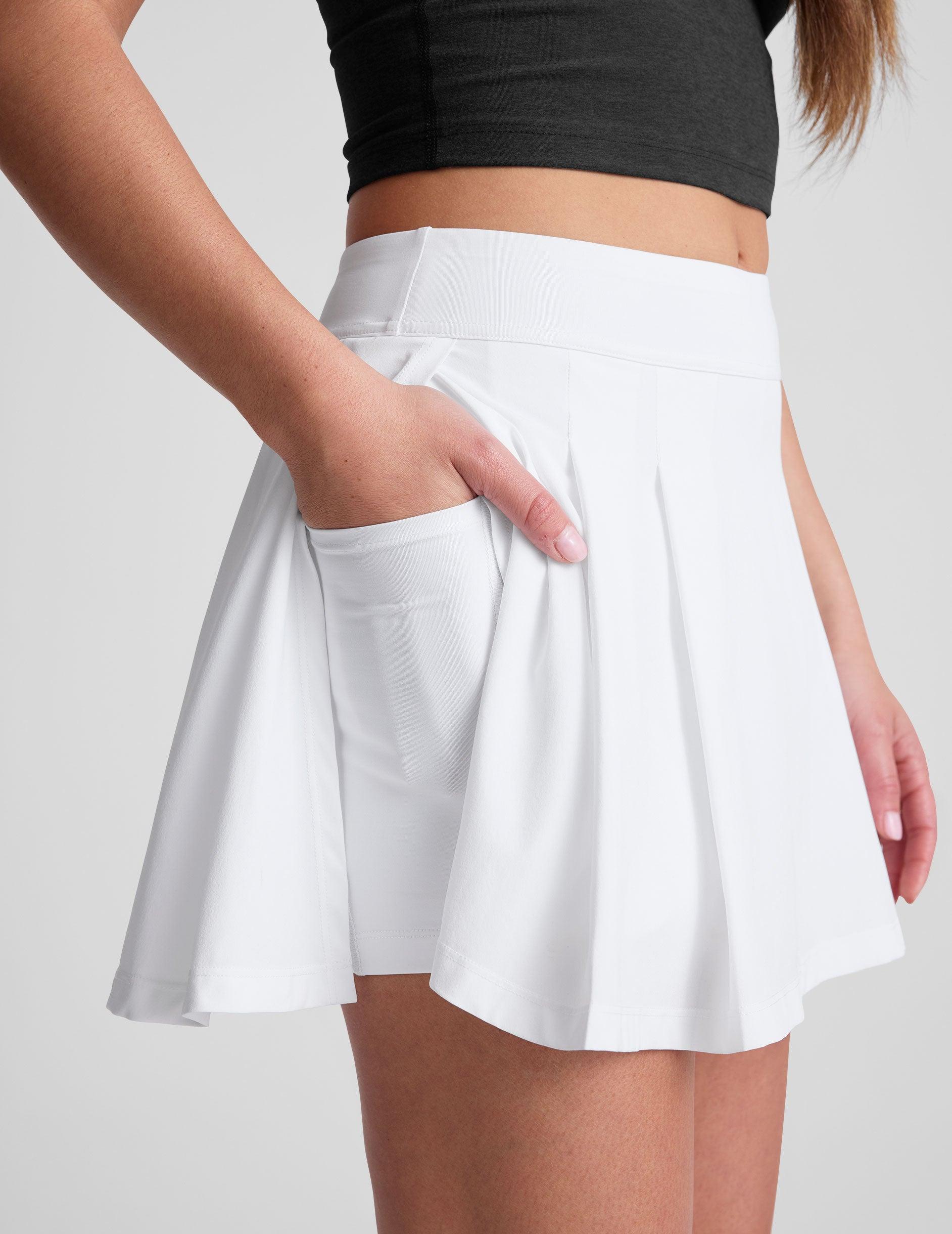 Score Pleated Skirt Product Image