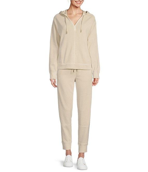 Tommy Bahama Captiva Isles Hybrid Twill French Terry Straight-Leg Pocketed Coordinating Drawstring Joggers Product Image