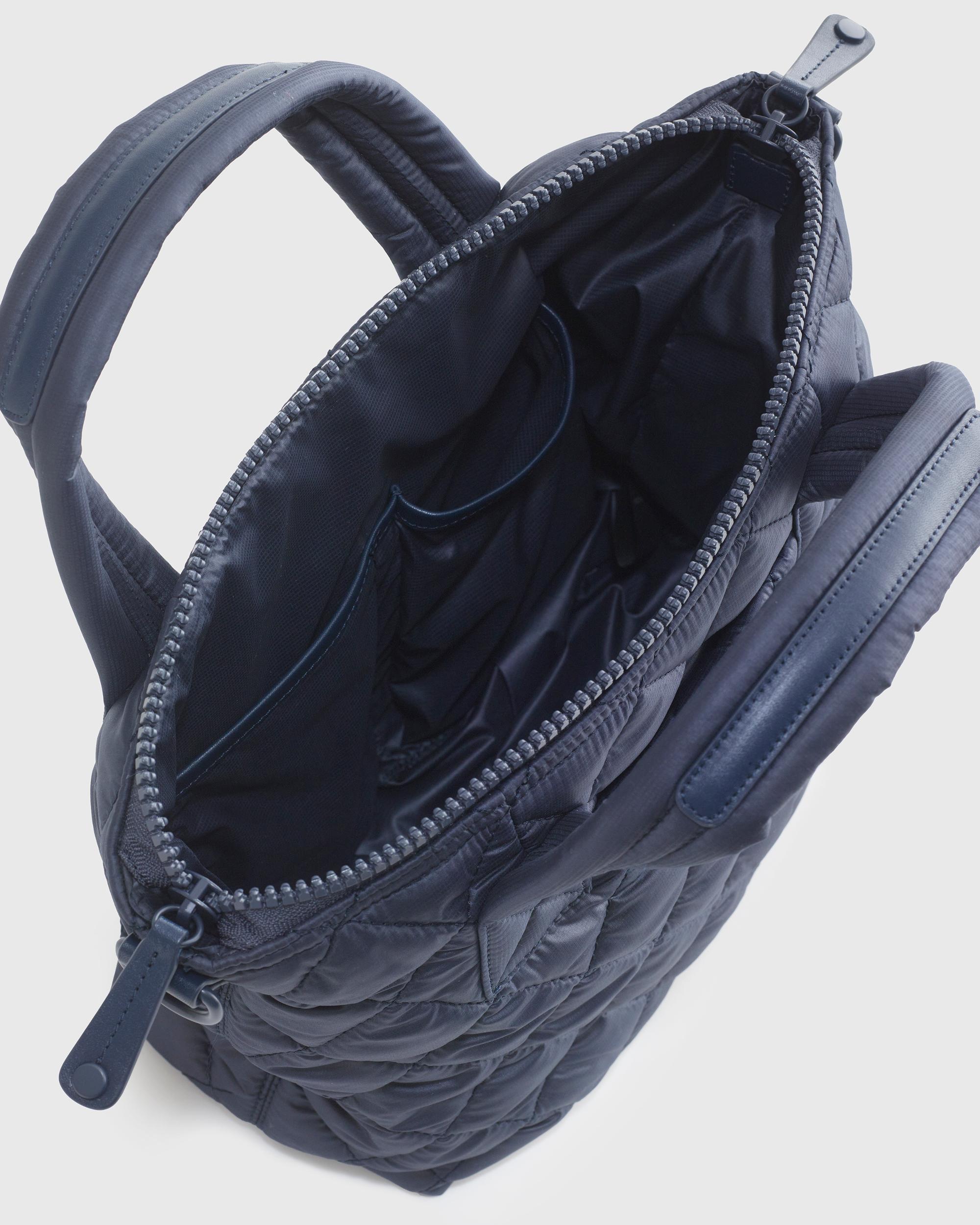 Quince | Women's Transit Quilted Small Crossbody Tote Recycled Polyester Product Image