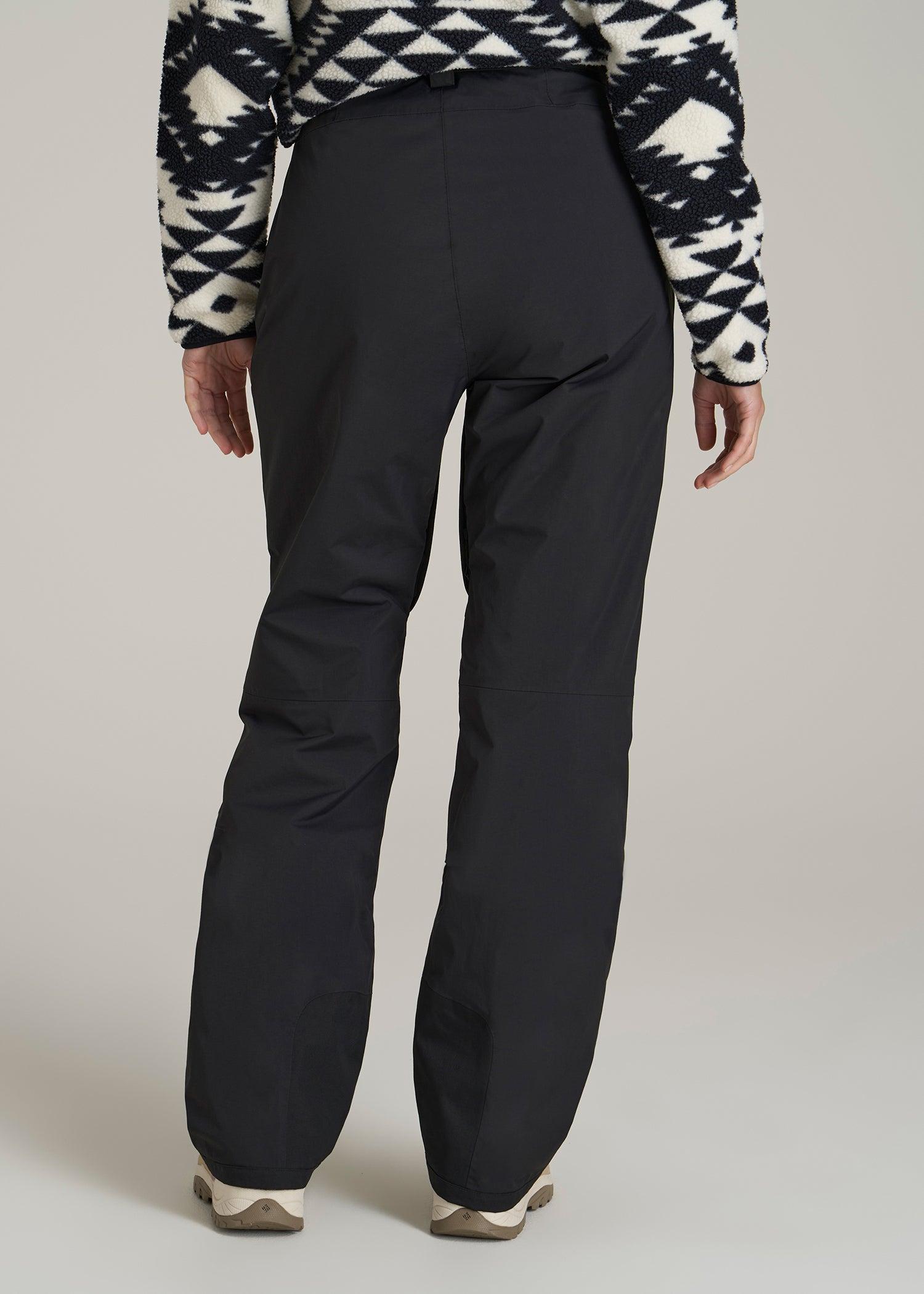 Snow Pants for Tall Women in Black Female Product Image