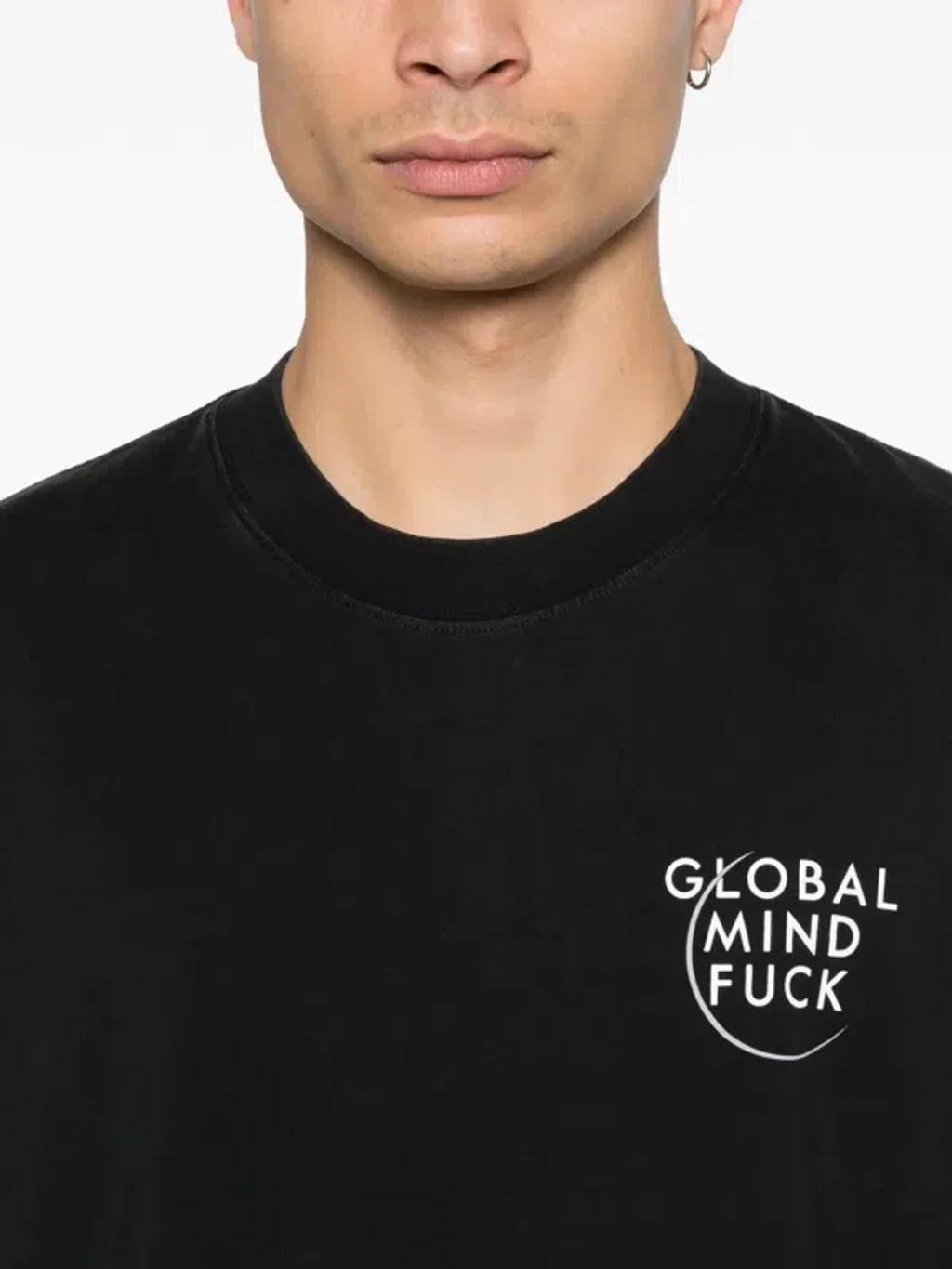 VETEMENTS Printed T-shirt In Black Product Image
