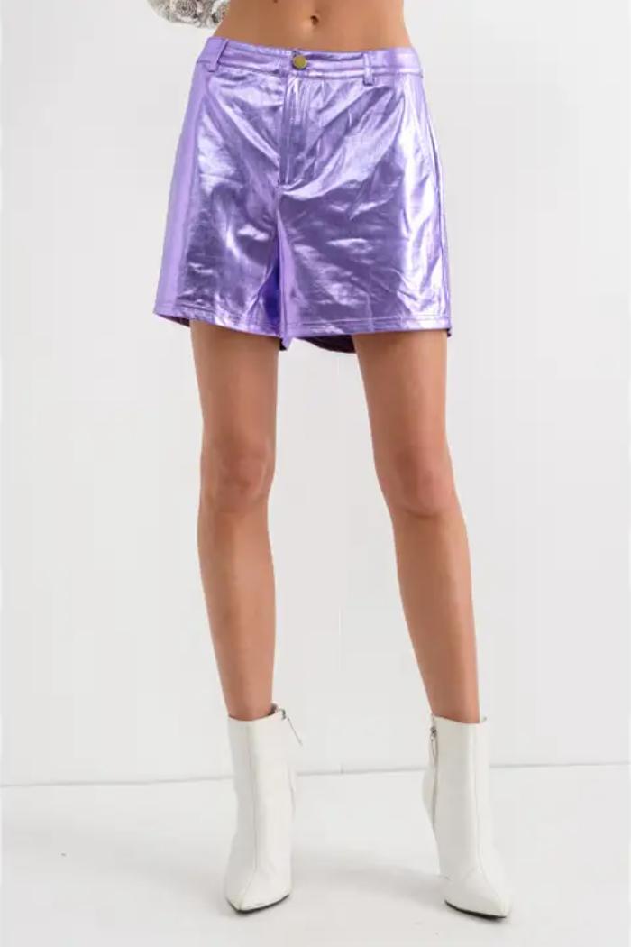 Gameday Metallic Shorts Product Image