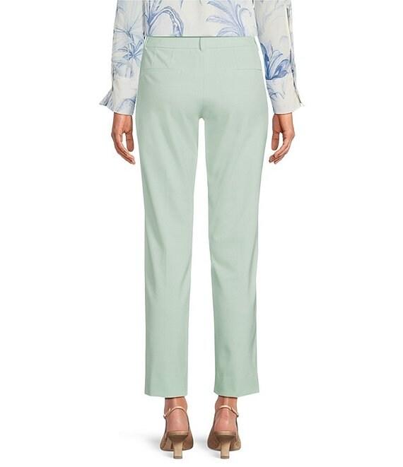 Marella Nicosia Stretch Microfiber Canvas Slim-Leg Pants Product Image