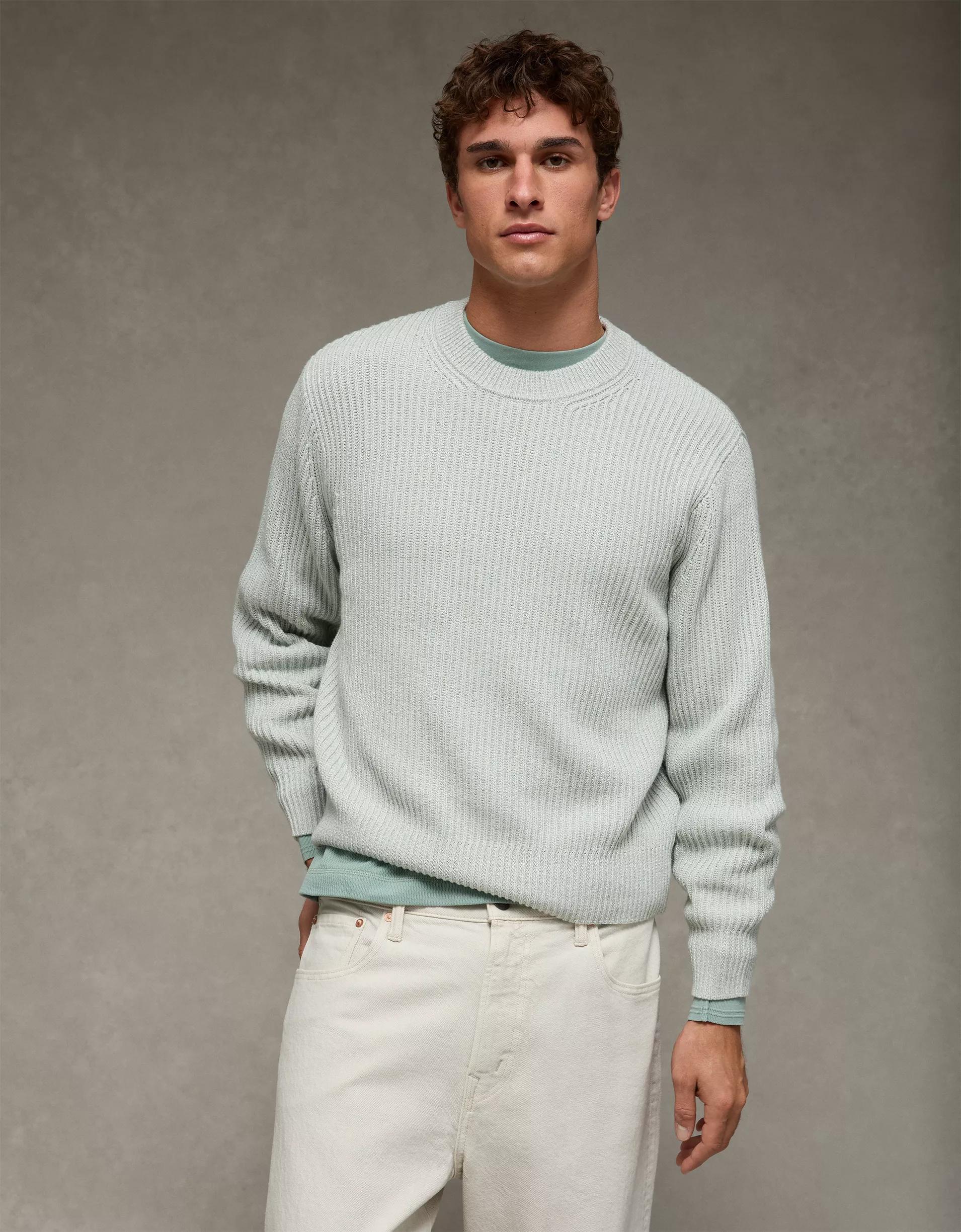AE Fisherman Crew Neck Sweater Product Image