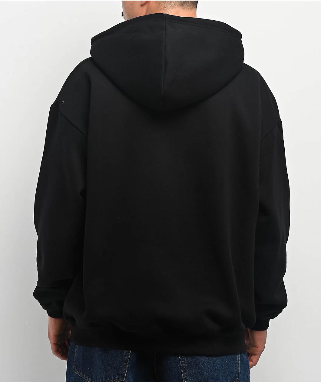DGA Homies Chenille 8Ball Black Hoodie Product Image