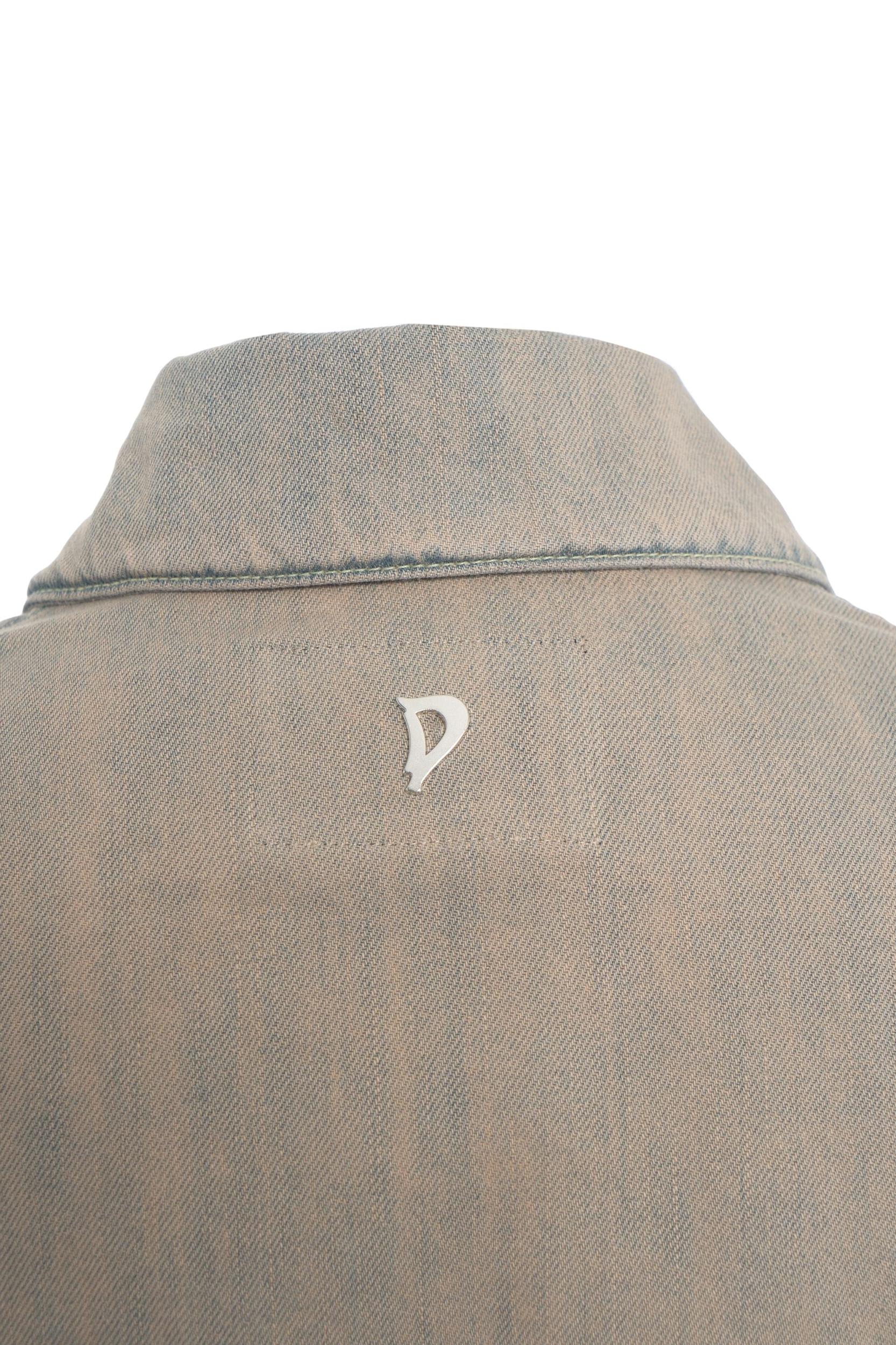 Cropped denim jacket Product Image