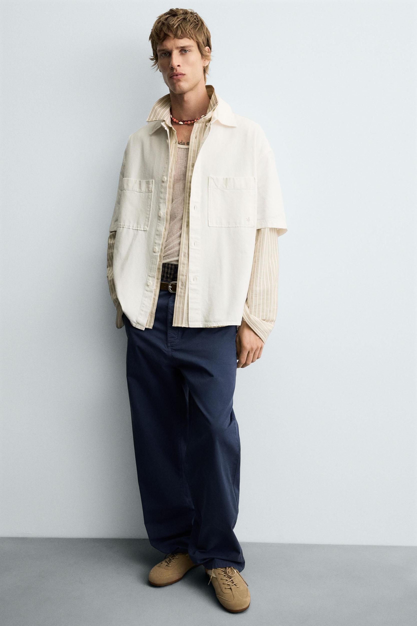 WASHED PRINT SHIRT Product Image