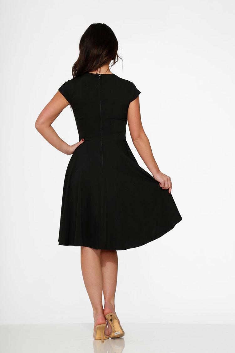 Black Swing Dress Product Image