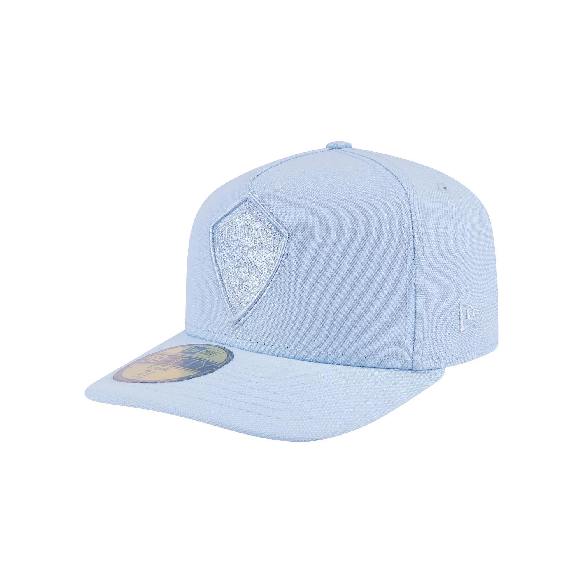 Men's New Era Light Blue Colorado Rapids Color Pack A-Frame 59FIFTY Fitted Hat,  Product Image
