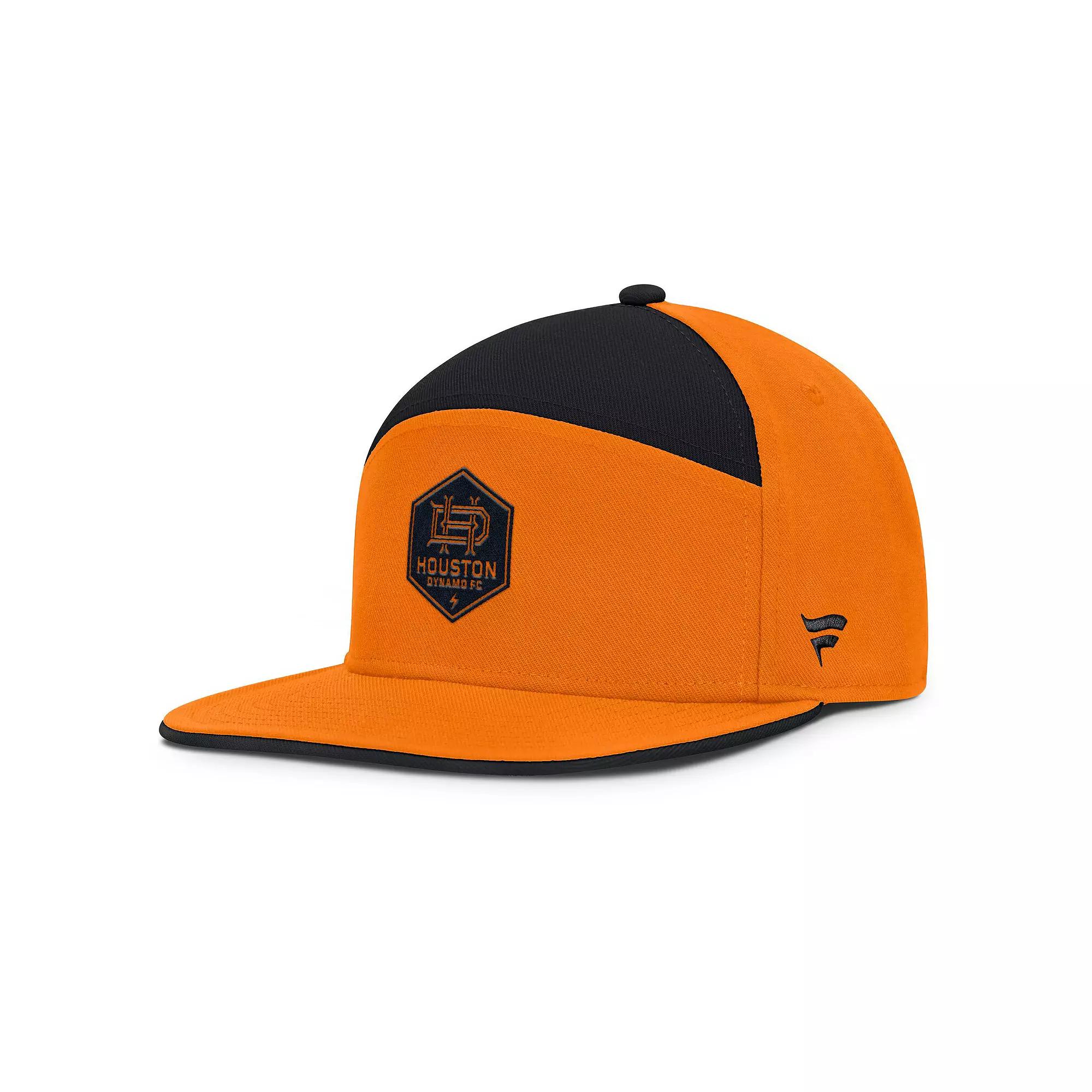 Men's Fanatics Orange Houston Dynamo FC Mezzala Snapback Hat, Dyn Orange Product Image