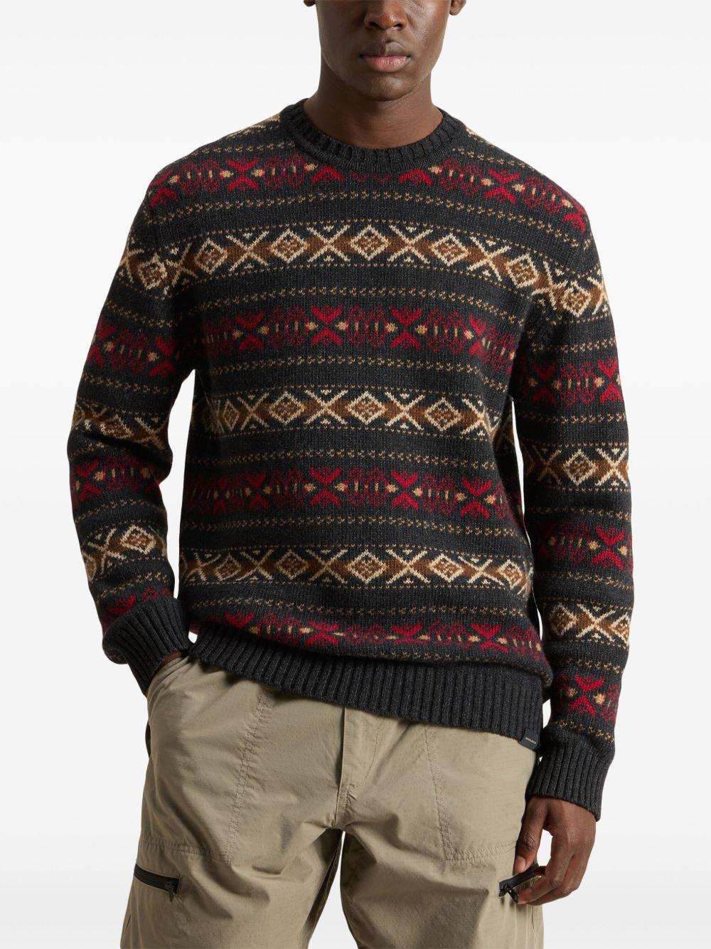 Fair Isle knitted sweater Product Image