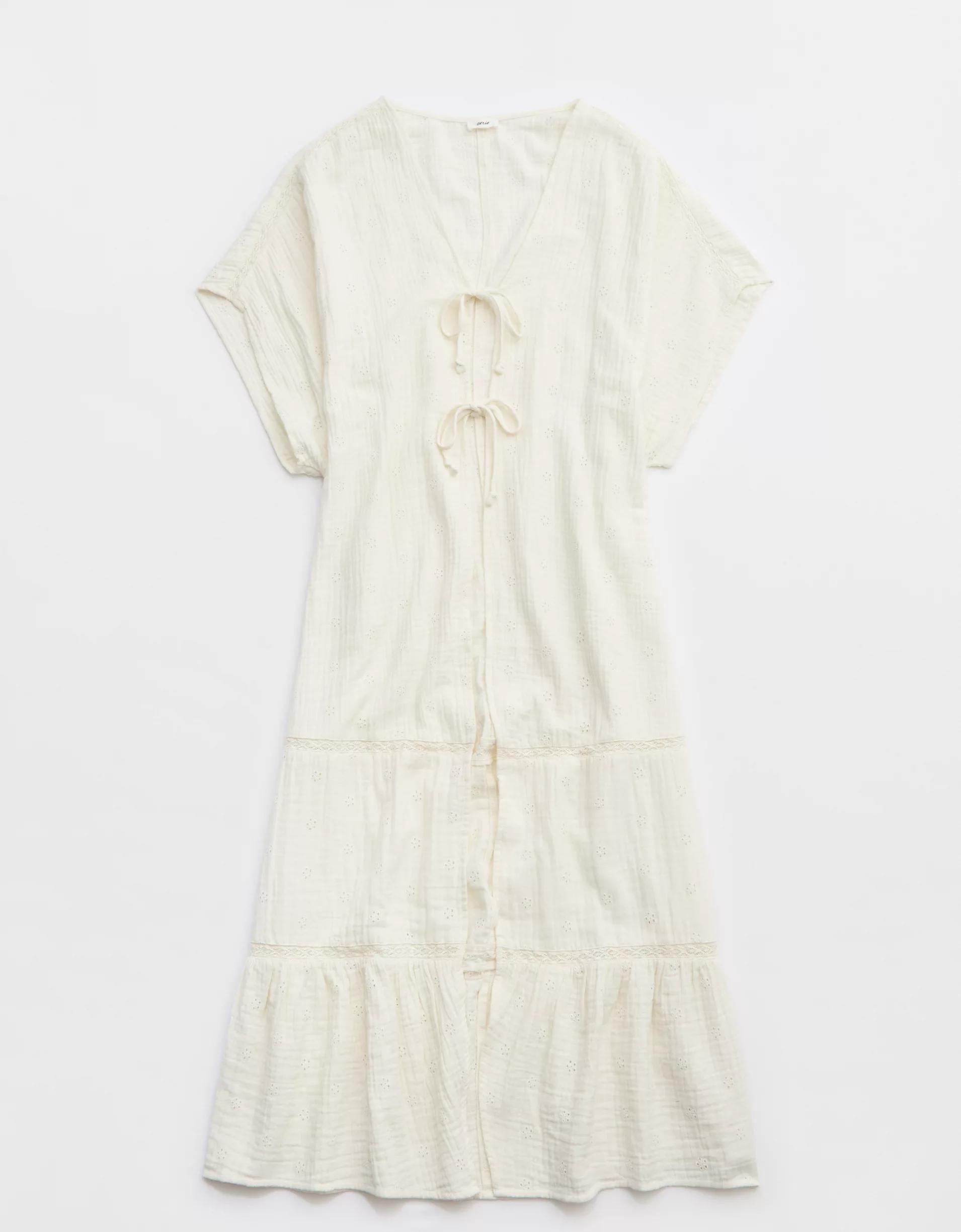 Aerie Tiered Ruffle Maxi Cape Product Image