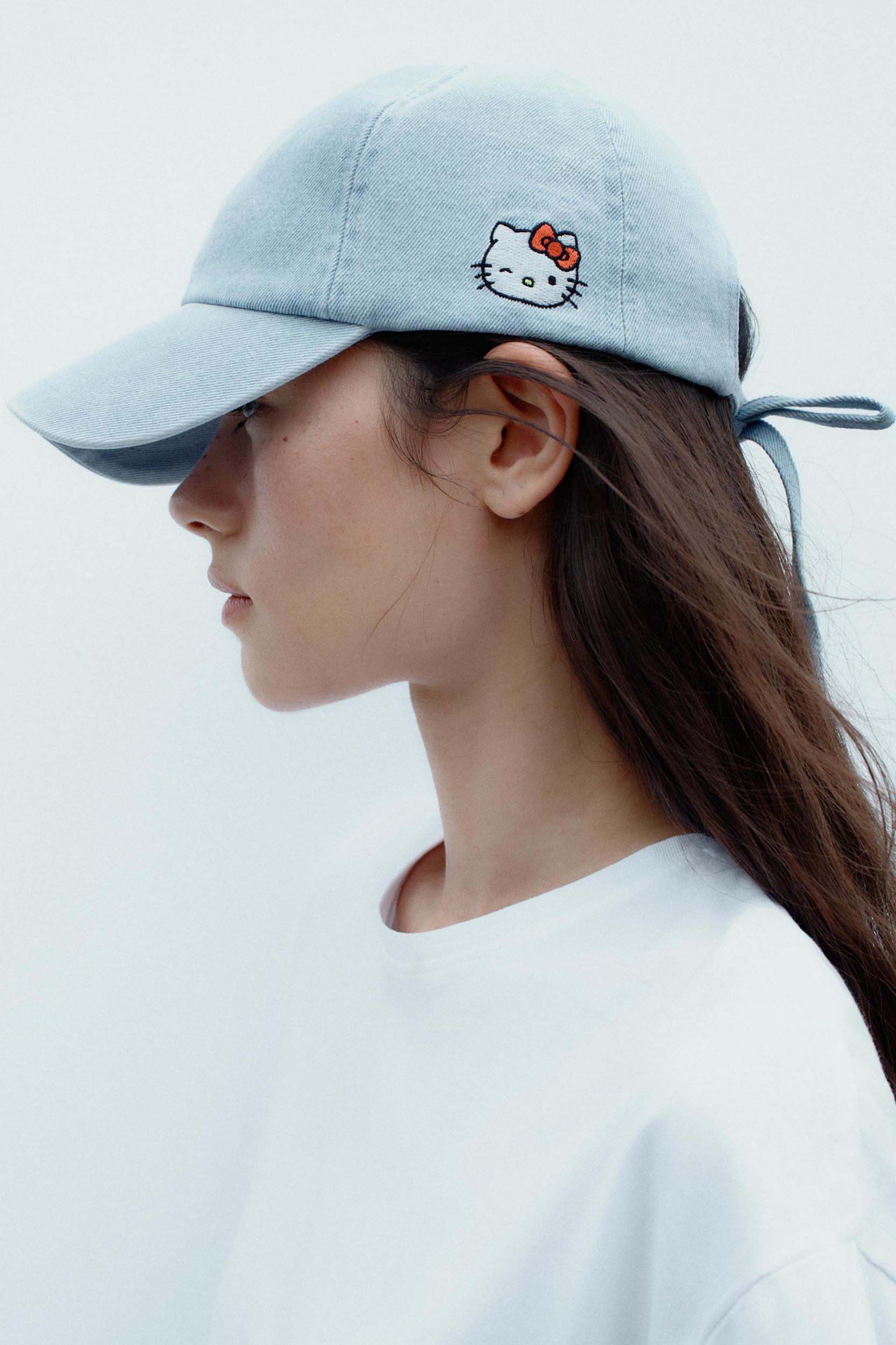 HELLO KITTY © 2025 SANRIO DENIM CAP Product Image