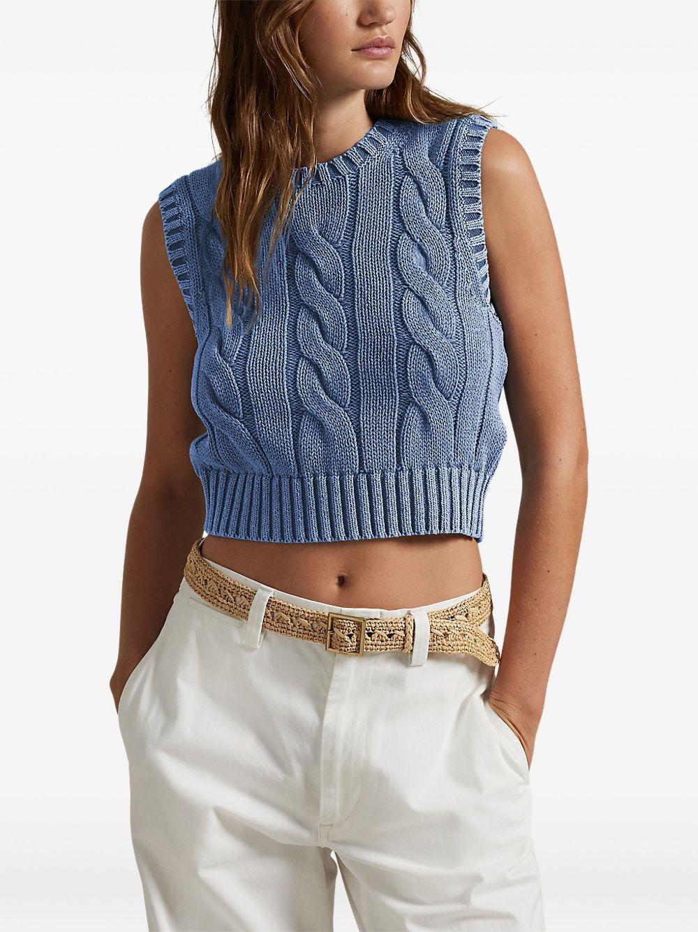 Polo Pony-embroidered vest Product Image