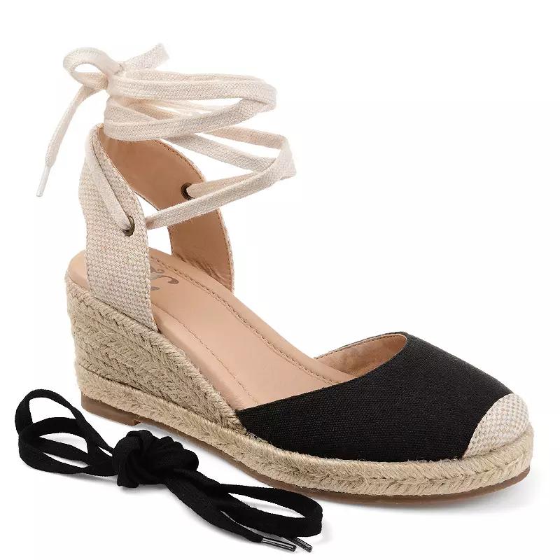 Journee Monte Women's Espadrille Wedges,  Product Image