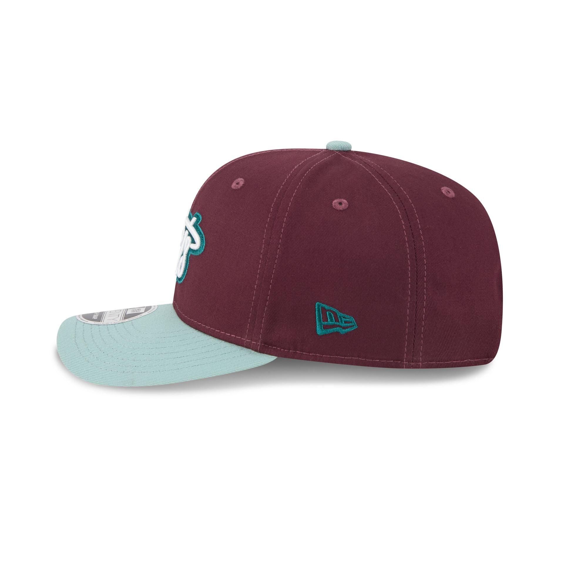 Los Angeles Lakers Maroon 9SEVENTY Stretch-Snap Hat Male Product Image