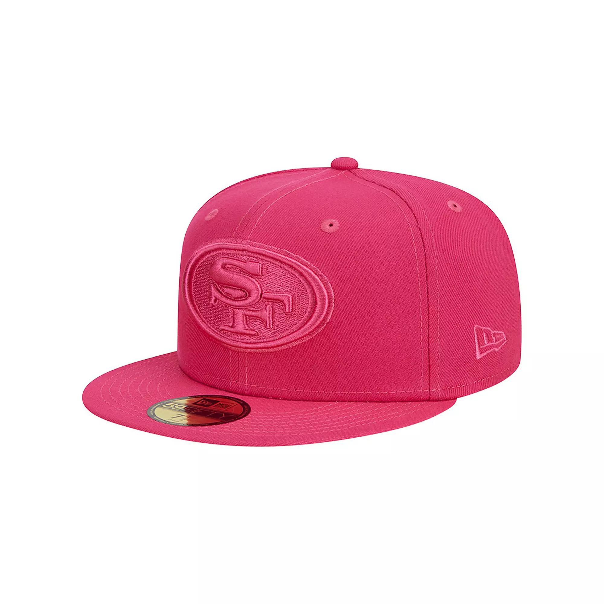 Men's New Era Pink San Francisco 49ers Color Pack 59FIFTY Fitted Hat, Size: 7 1/2 Product Image