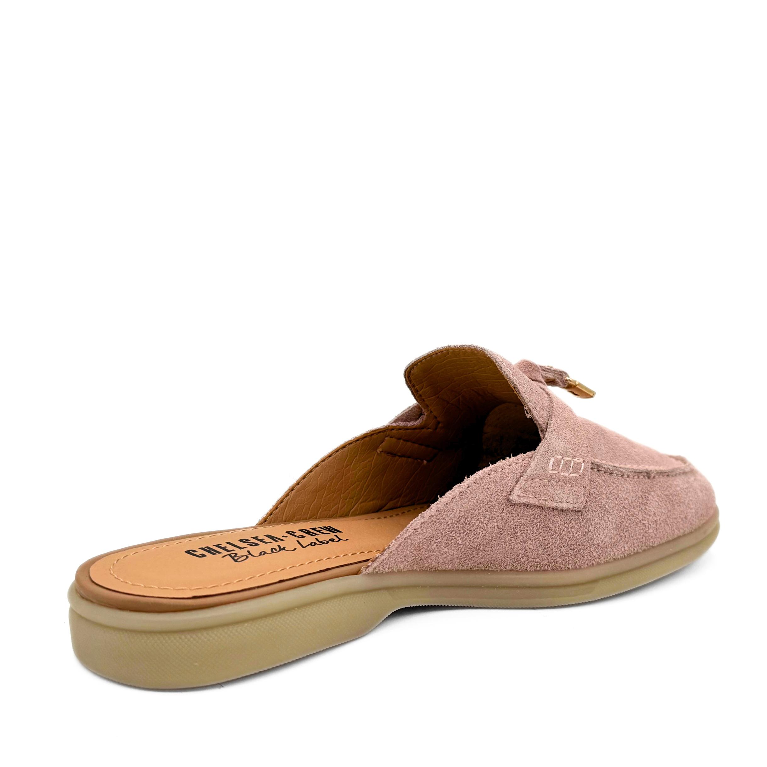 Lasso Suede Slip On Loafers Product Image