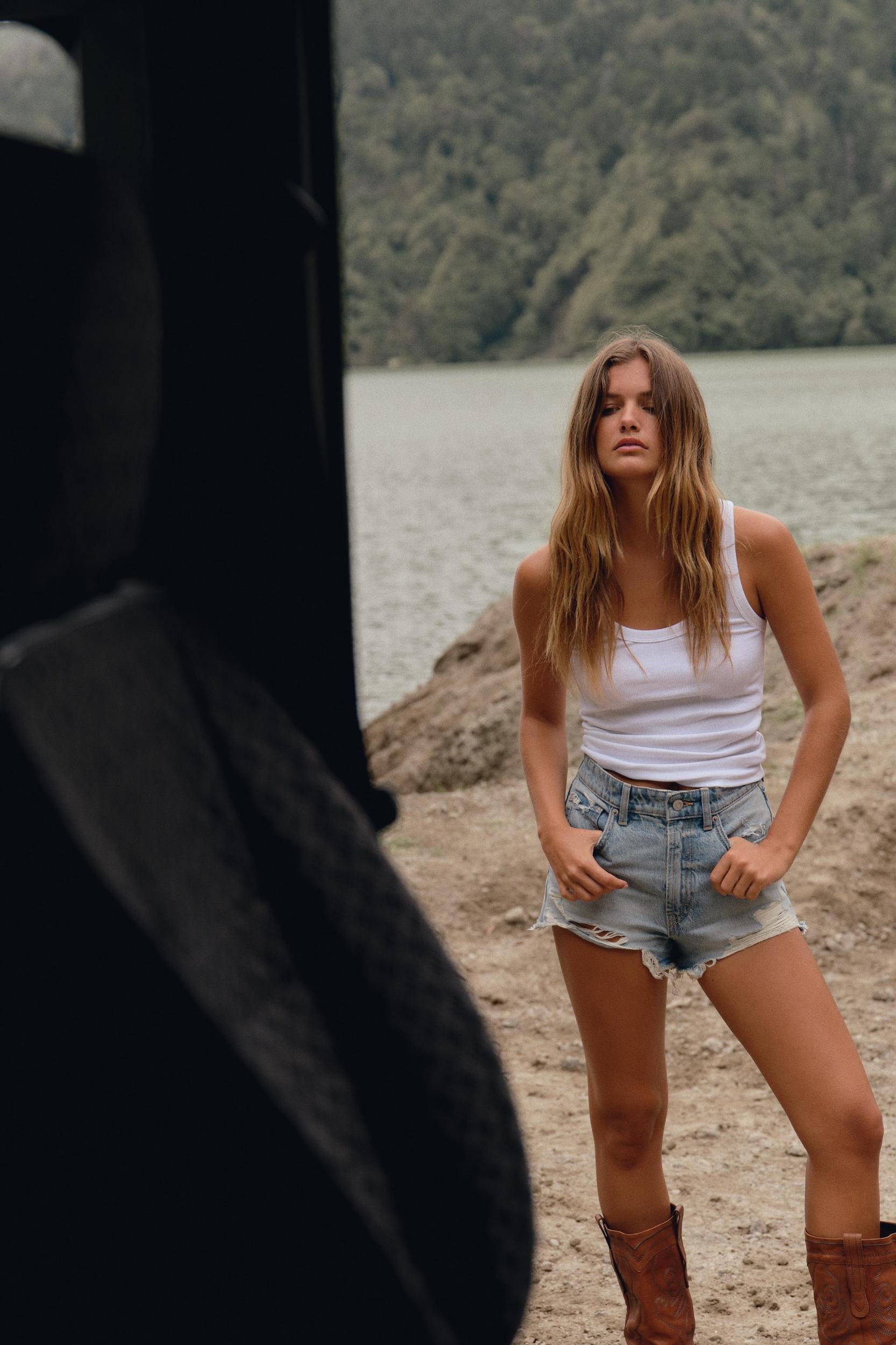 STRAPPY RIB TOP Product Image